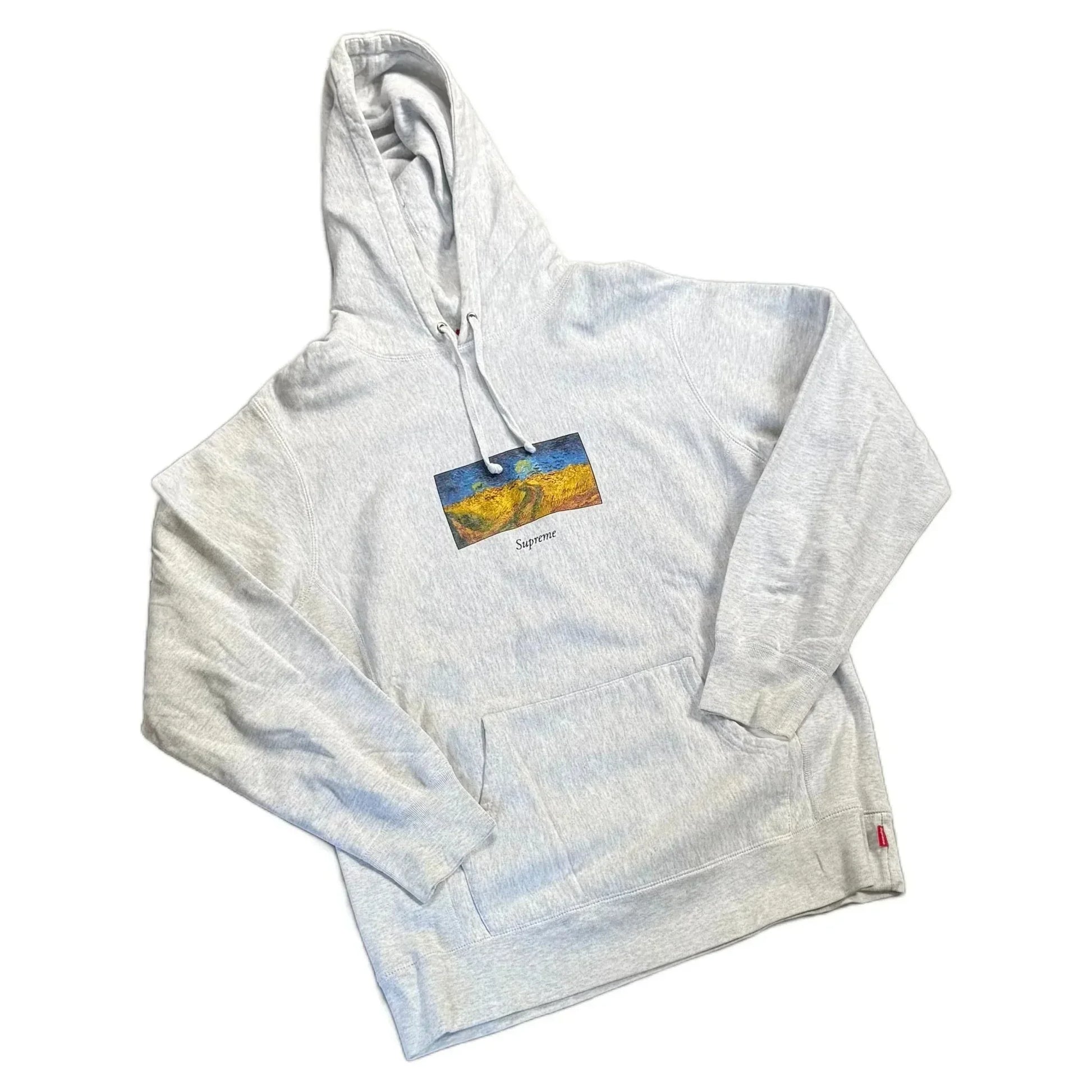 Grey Supreme Hoodie - L | The Streetwear Studio
