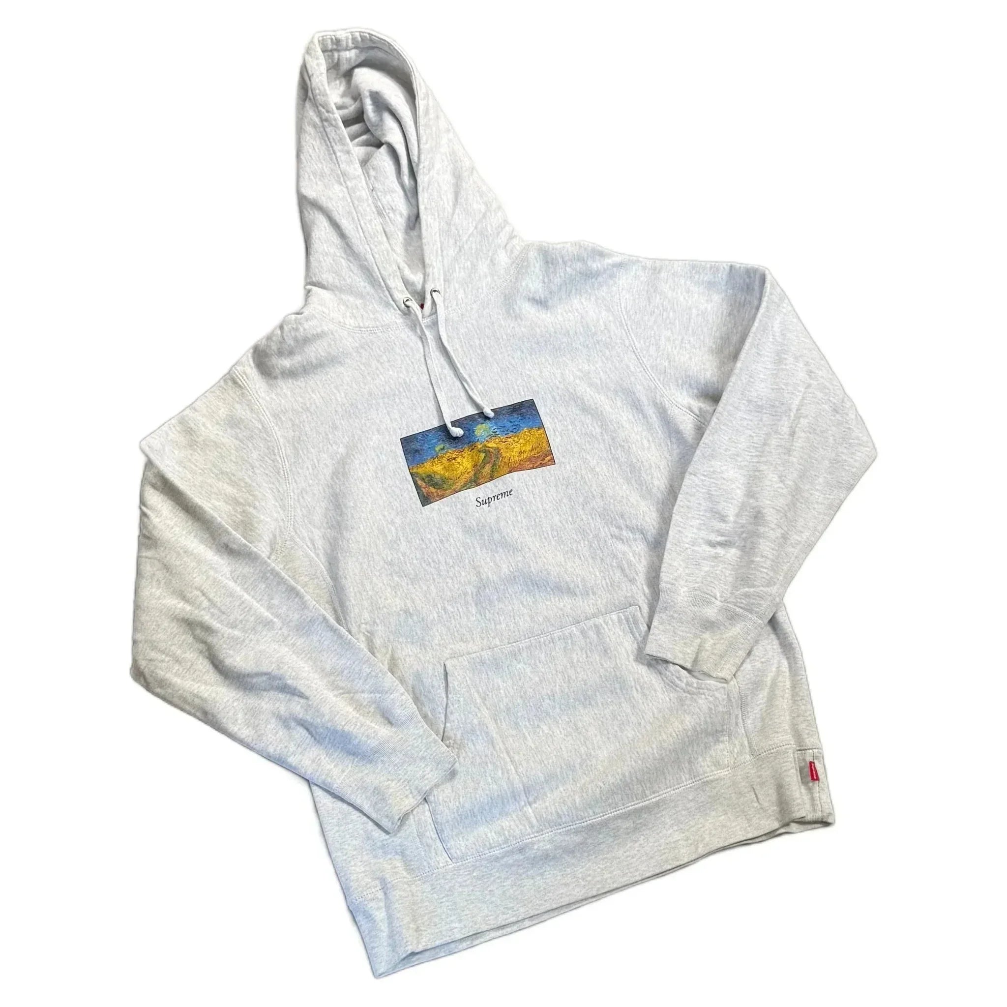 Grey Supreme Hoodie - L | The Streetwear Studio