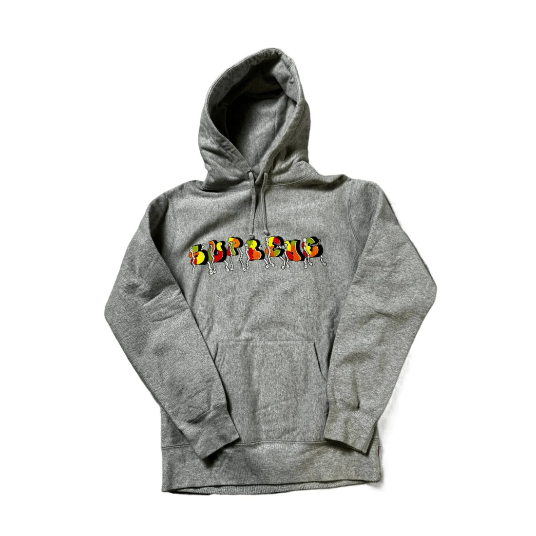 Grey Supreme Hoodie - M | The Streetwear Studio