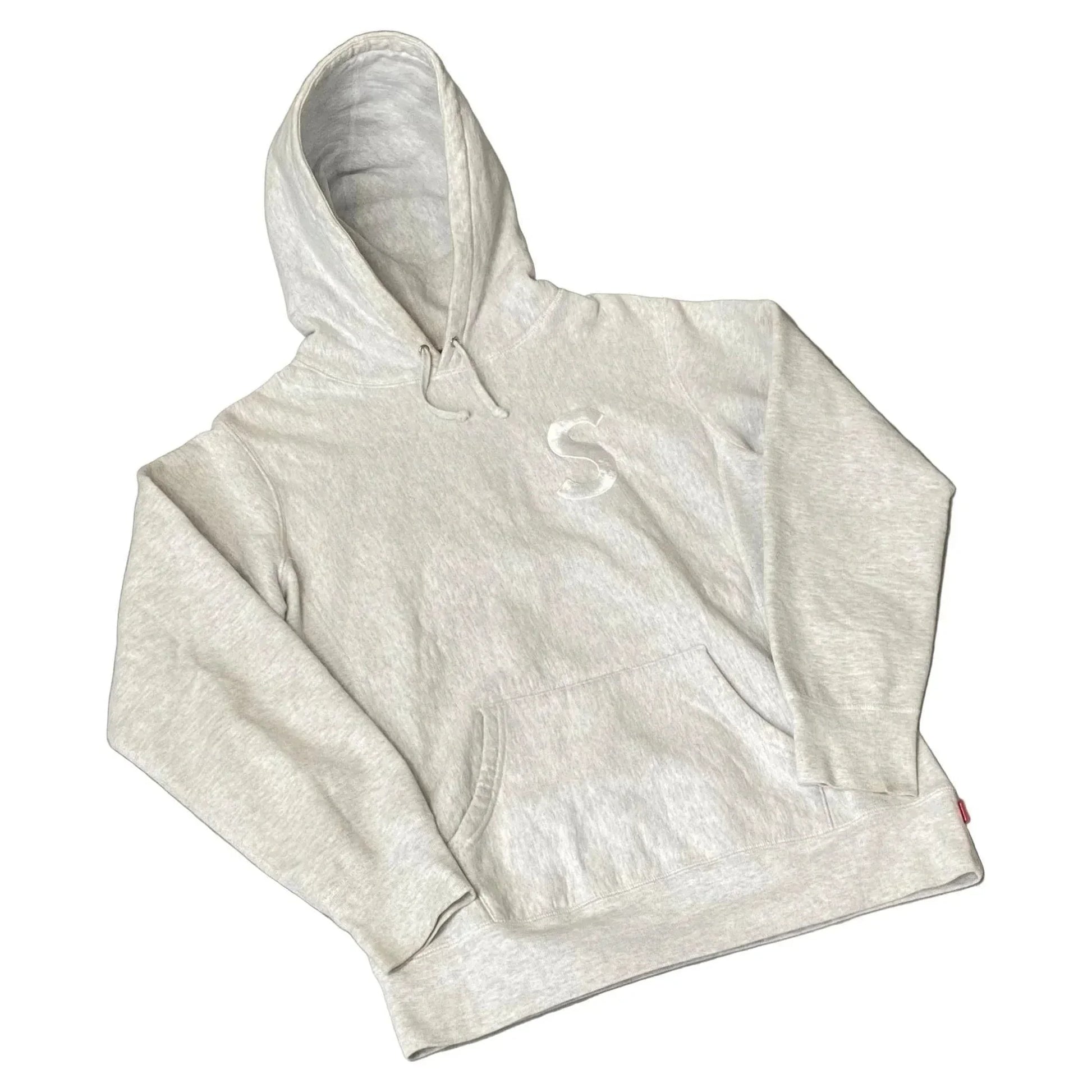 Grey Supreme Hoodie - M | The Streetwear Studio