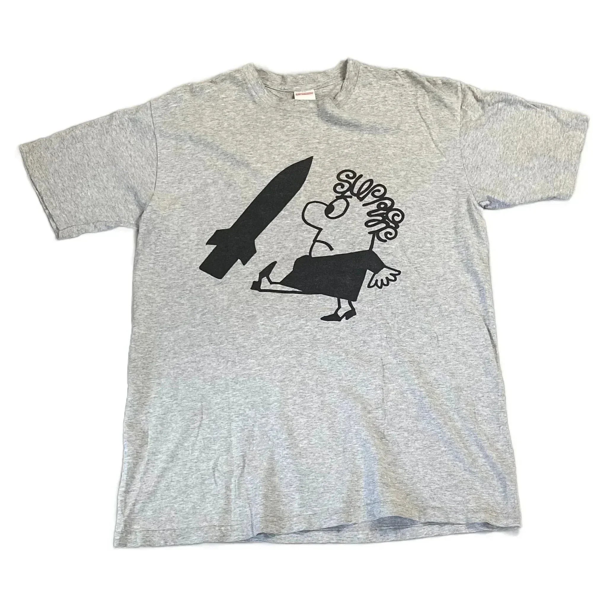 Grey Supreme Tee - L | The Streetwear Studio