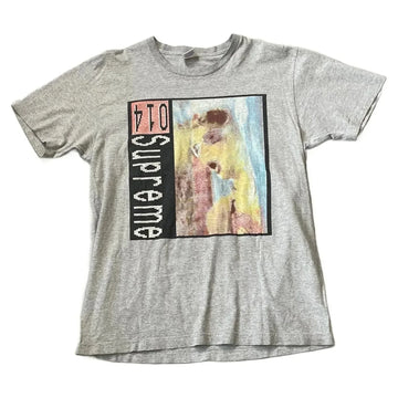 Grey Supreme Tee - L | The Streetwear Studio