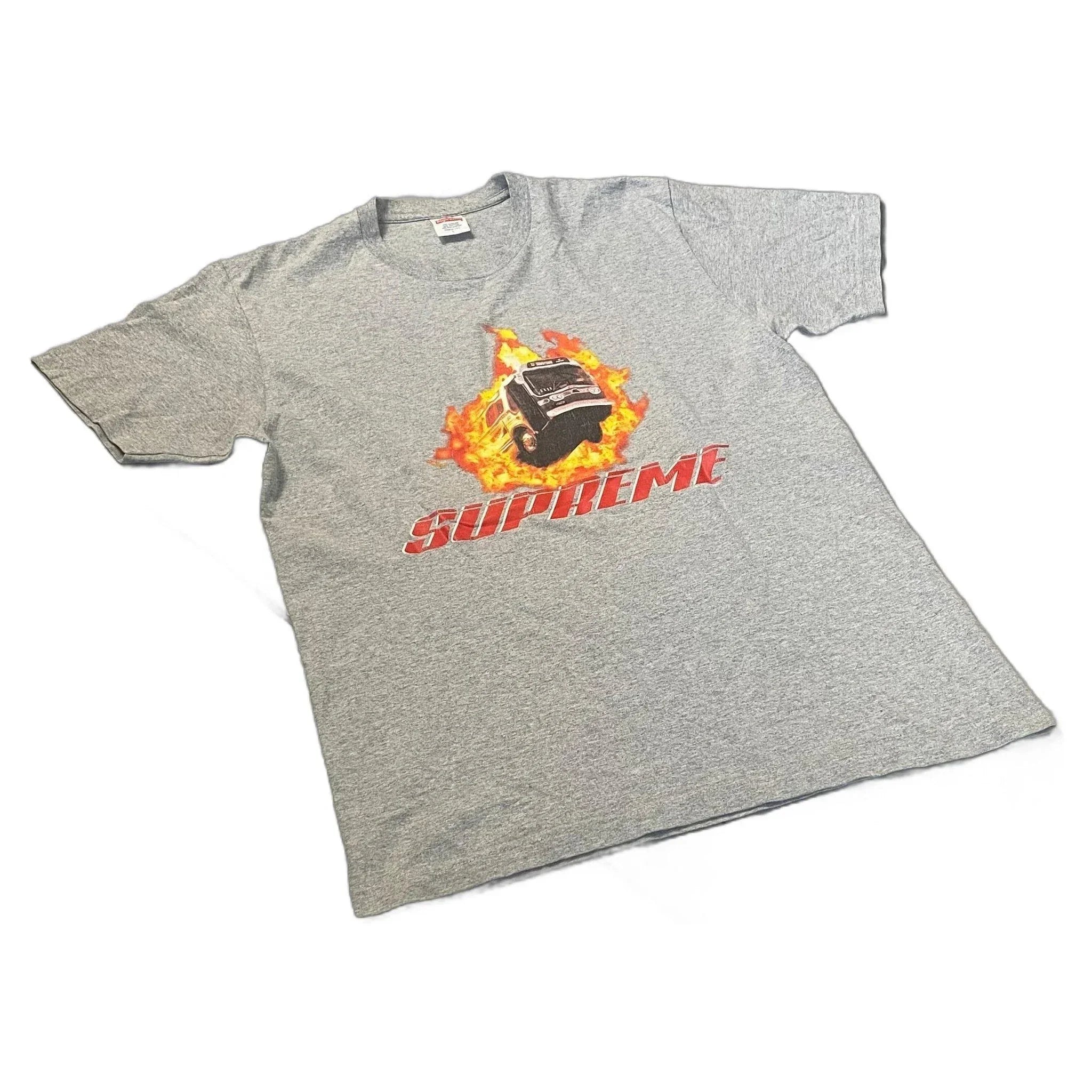 Grey Supreme Tee - L | The Streetwear Studio