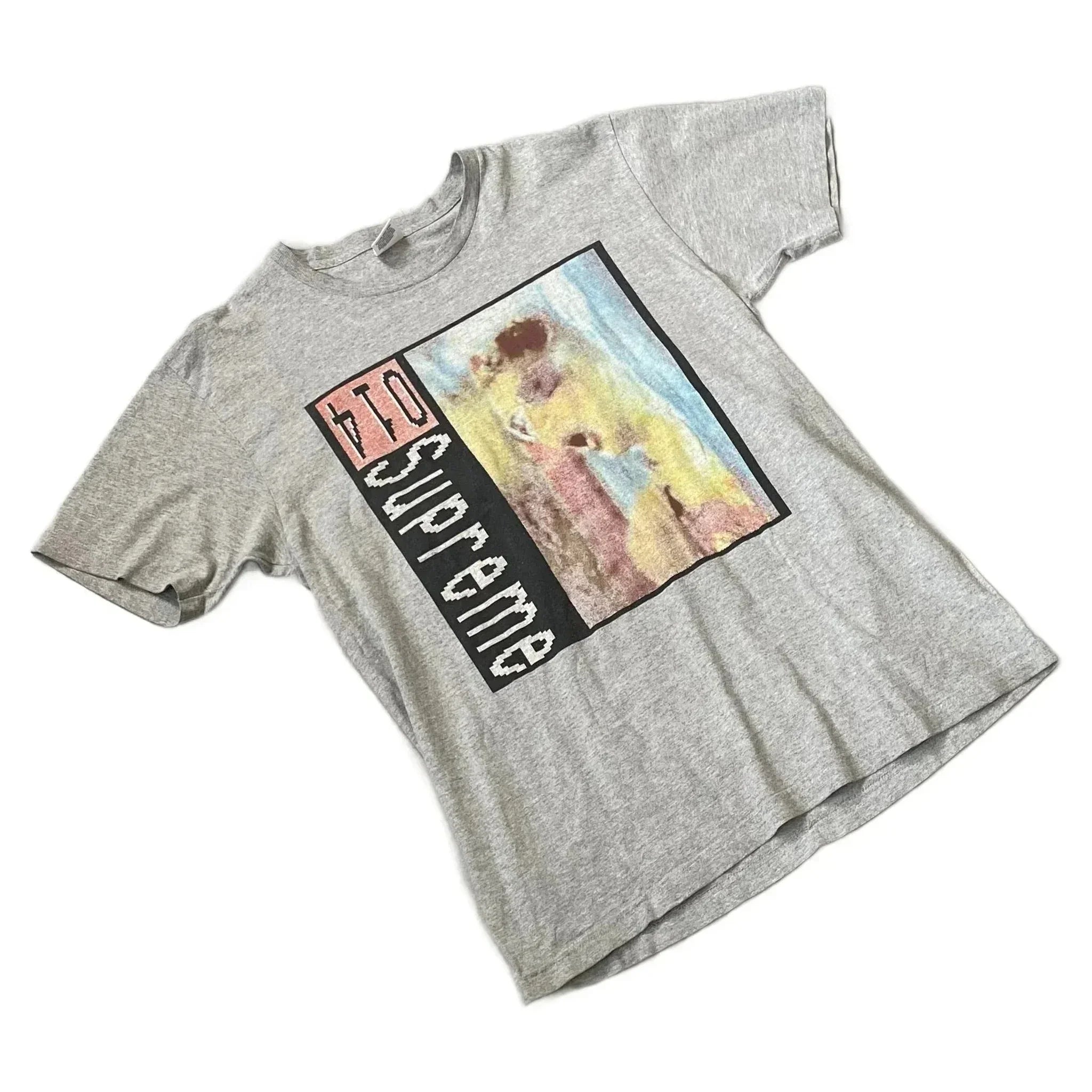 Grey Supreme Tee - L | The Streetwear Studio