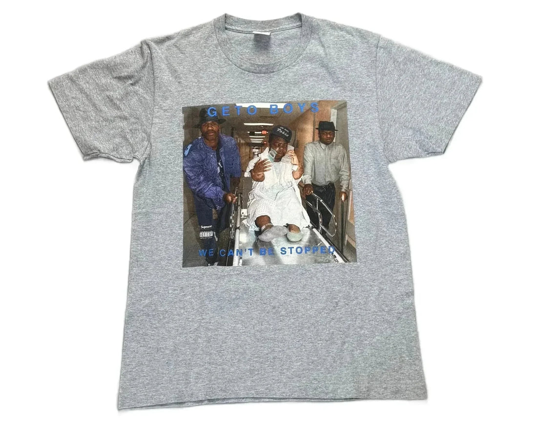 Grey Supreme Tee - M | The Streetwear Studio
