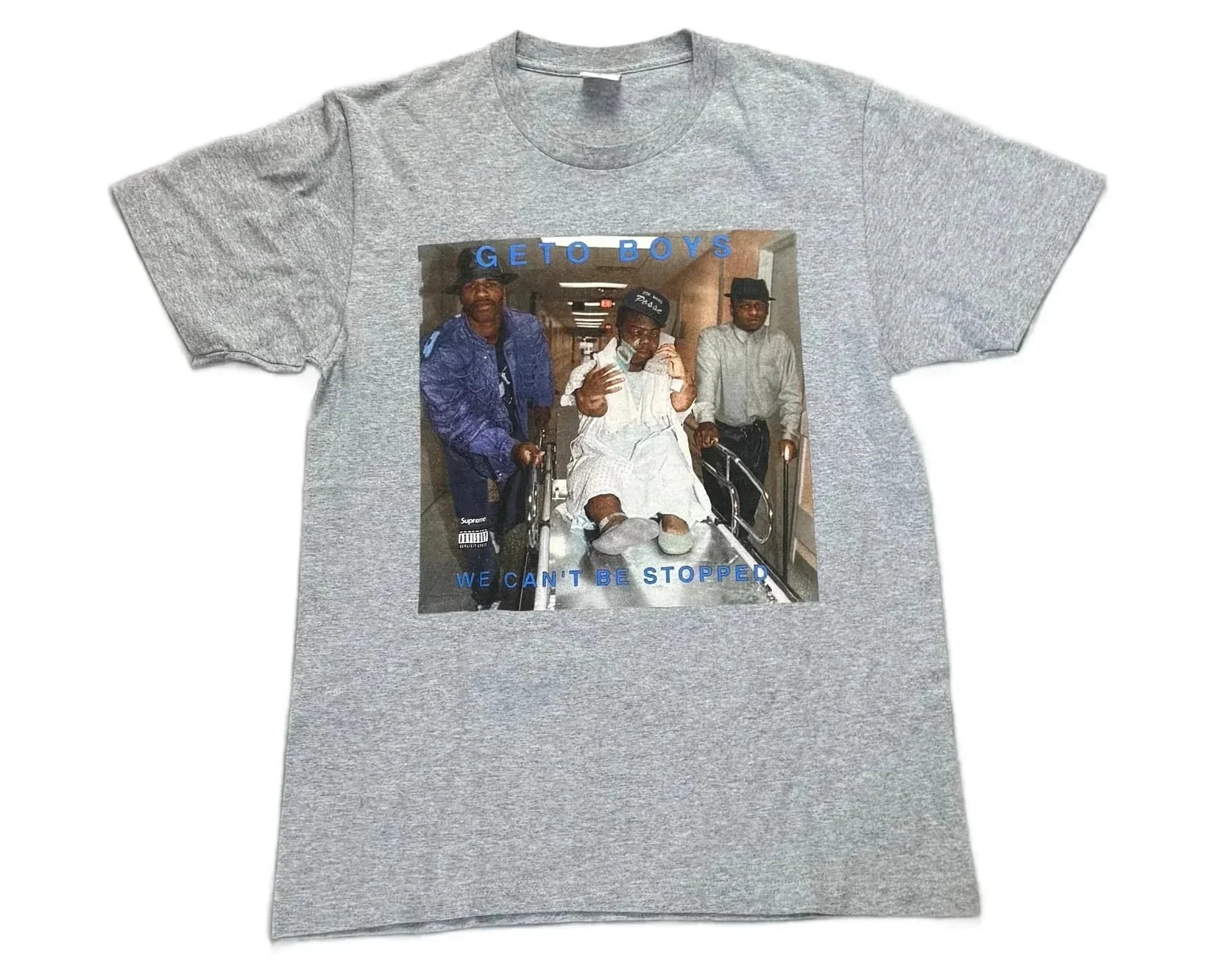 Grey Supreme Tee - M | The Streetwear Studio
