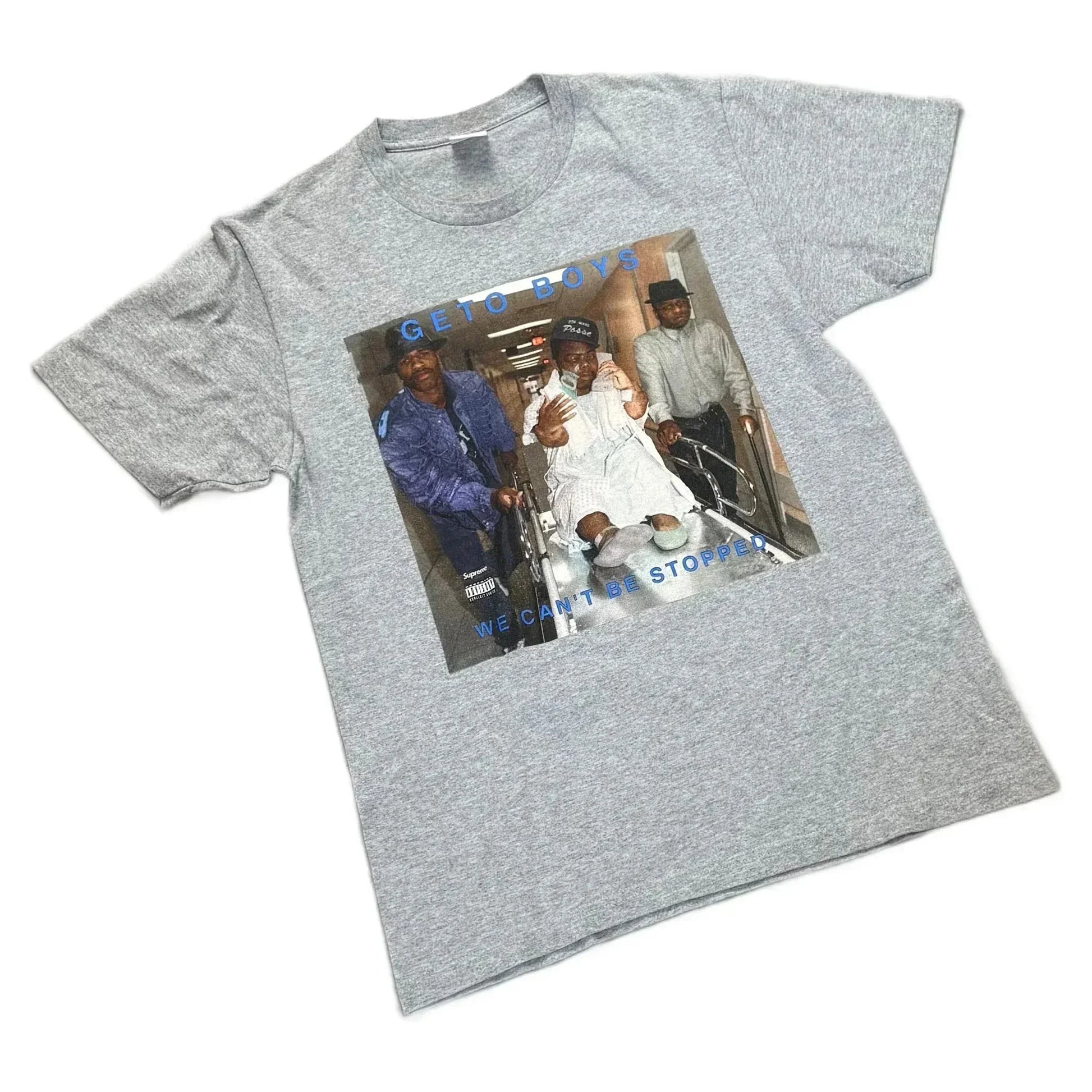 Grey Supreme Tee - M | The Streetwear Studio