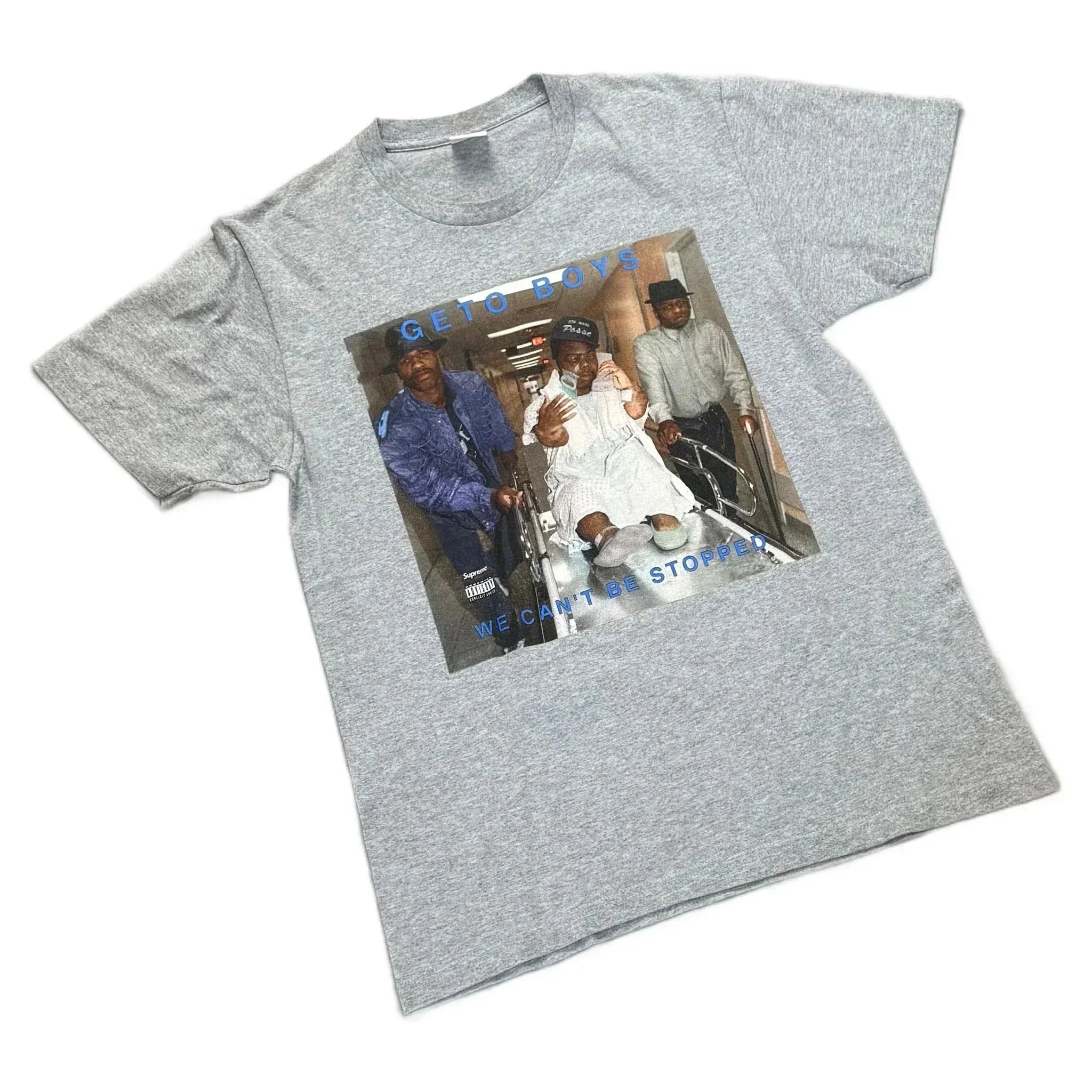 Grey Supreme Tee - M | The Streetwear Studio