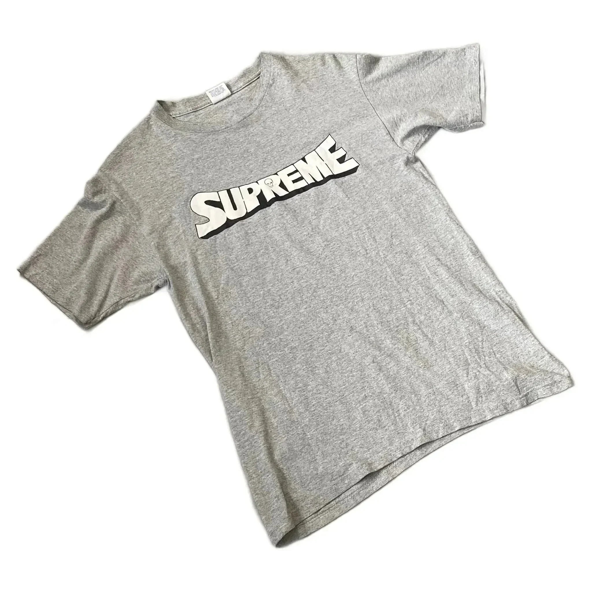 Grey Supreme Tee - M | The Streetwear Studio