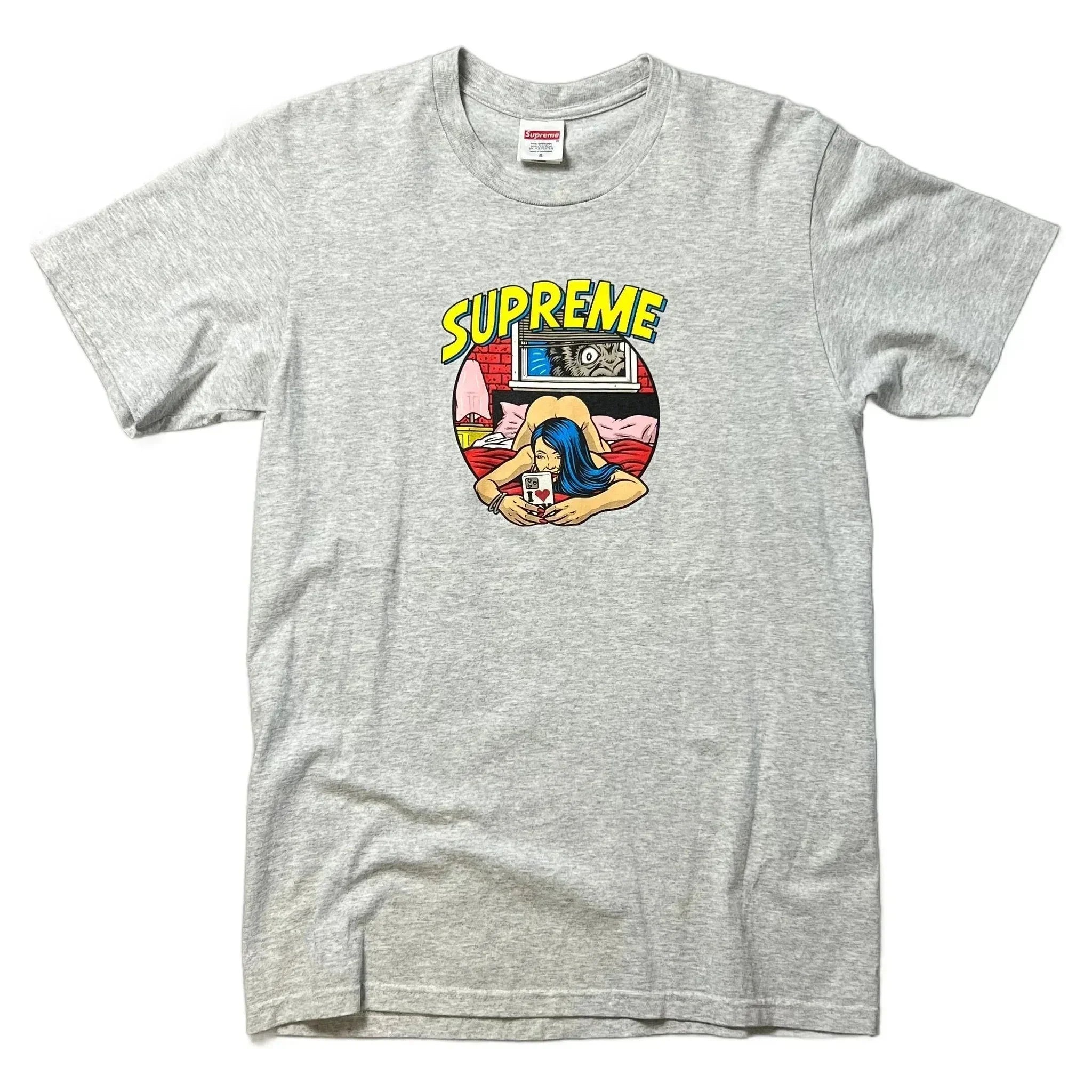 Grey Supreme Tee - S | The Streetwear Studio