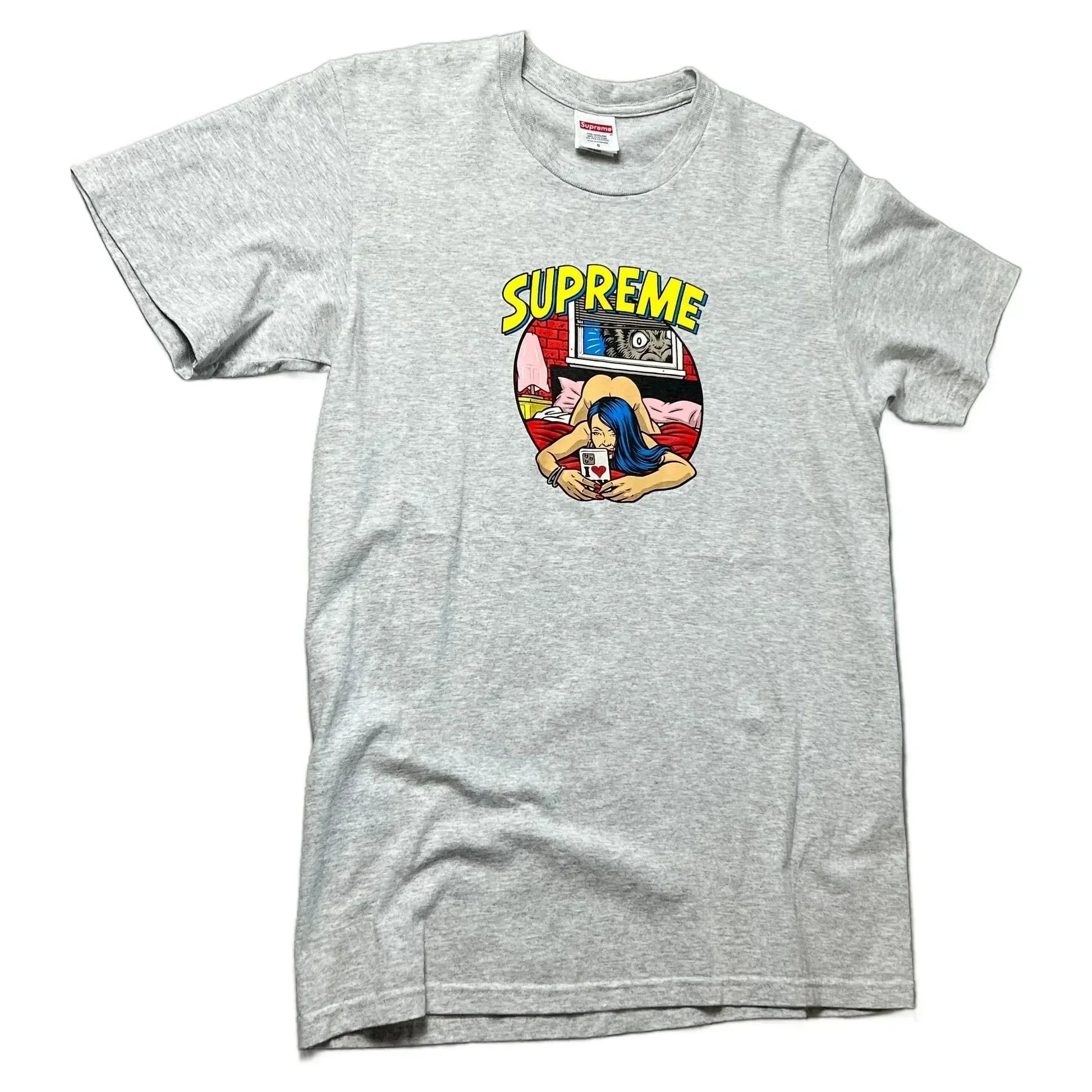 Grey Supreme Tee - S | The Streetwear Studio