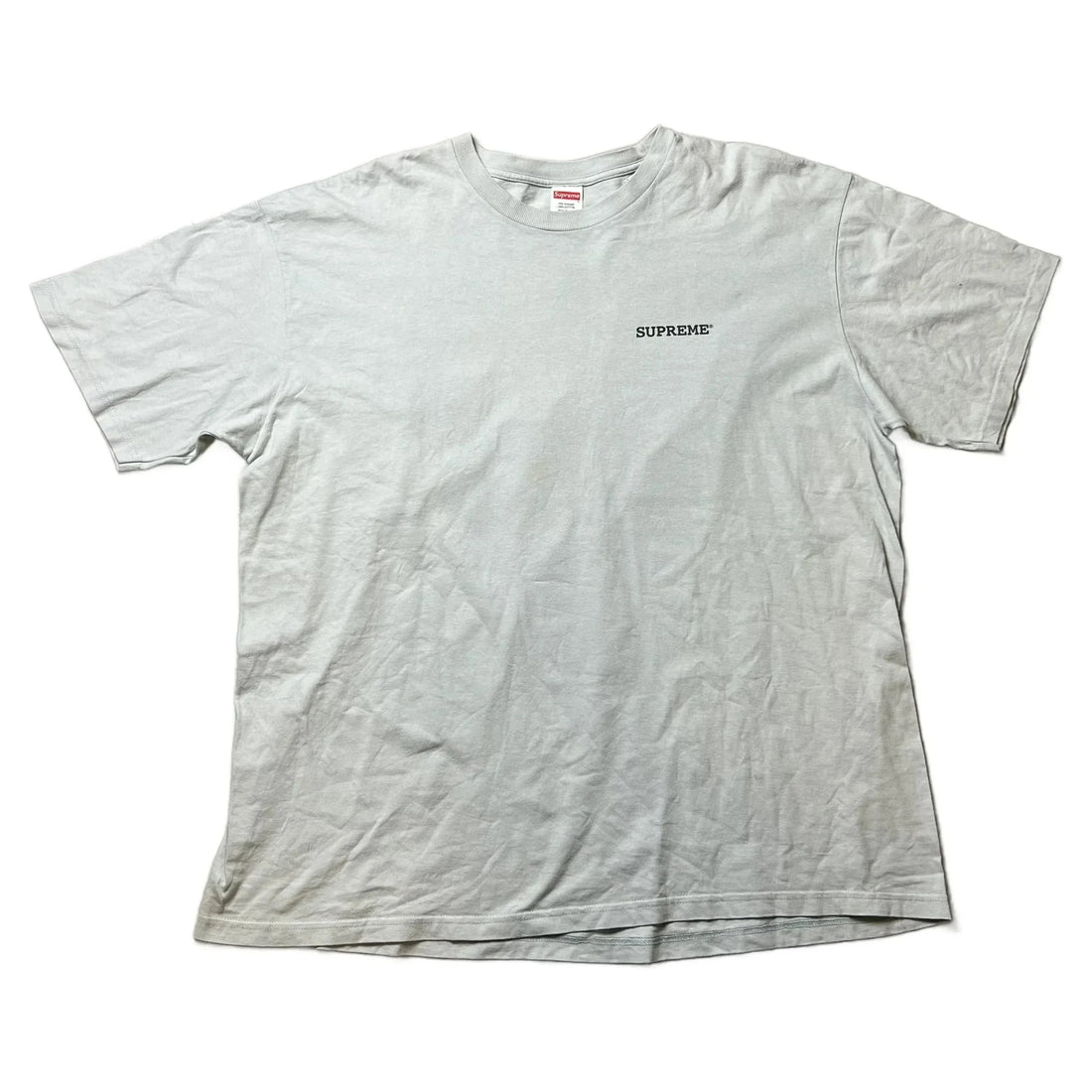 Grey Supreme Tee - XXL | The Streetwear Studio