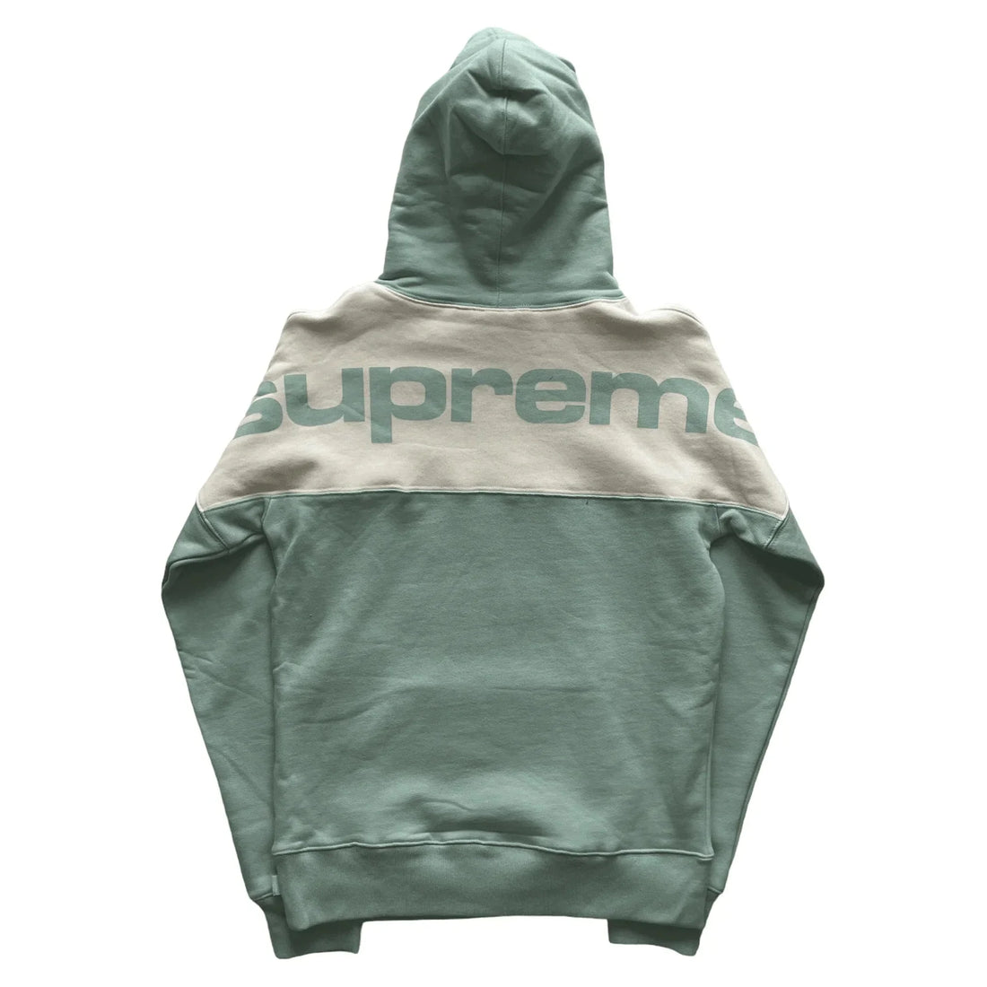 Ice Blue Supreme Blocked Hoodie - S | The Streetwear Studio