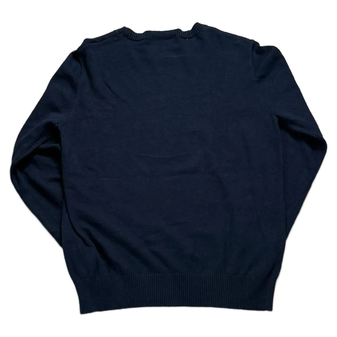 Navy Blue A Bathing Ape (BAPE) Knitted Sweatshirt - L | The Streetwear Studio