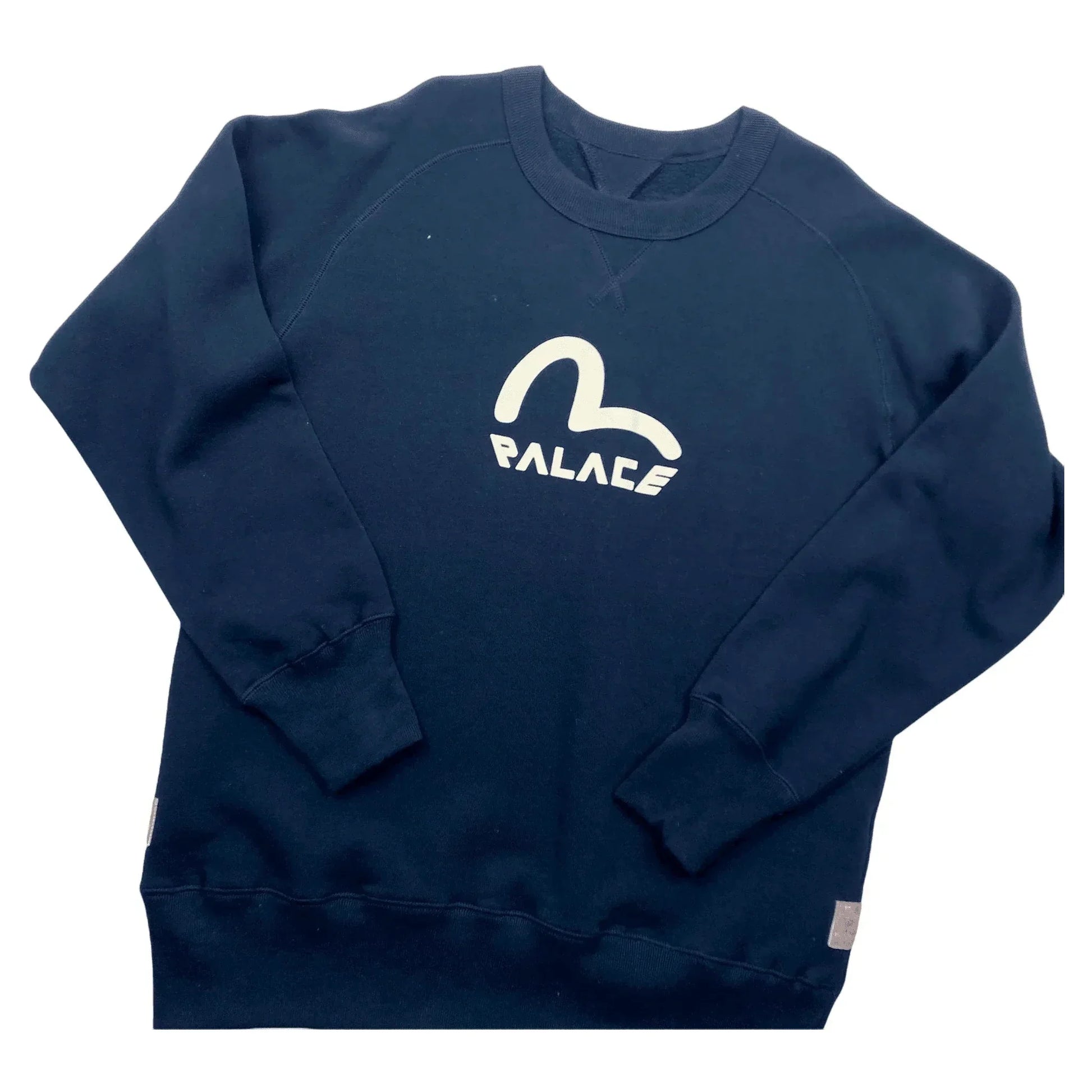 Navy Blue Palace x Evisu Reversible Sweatshirt - S | The Streetwear Studio