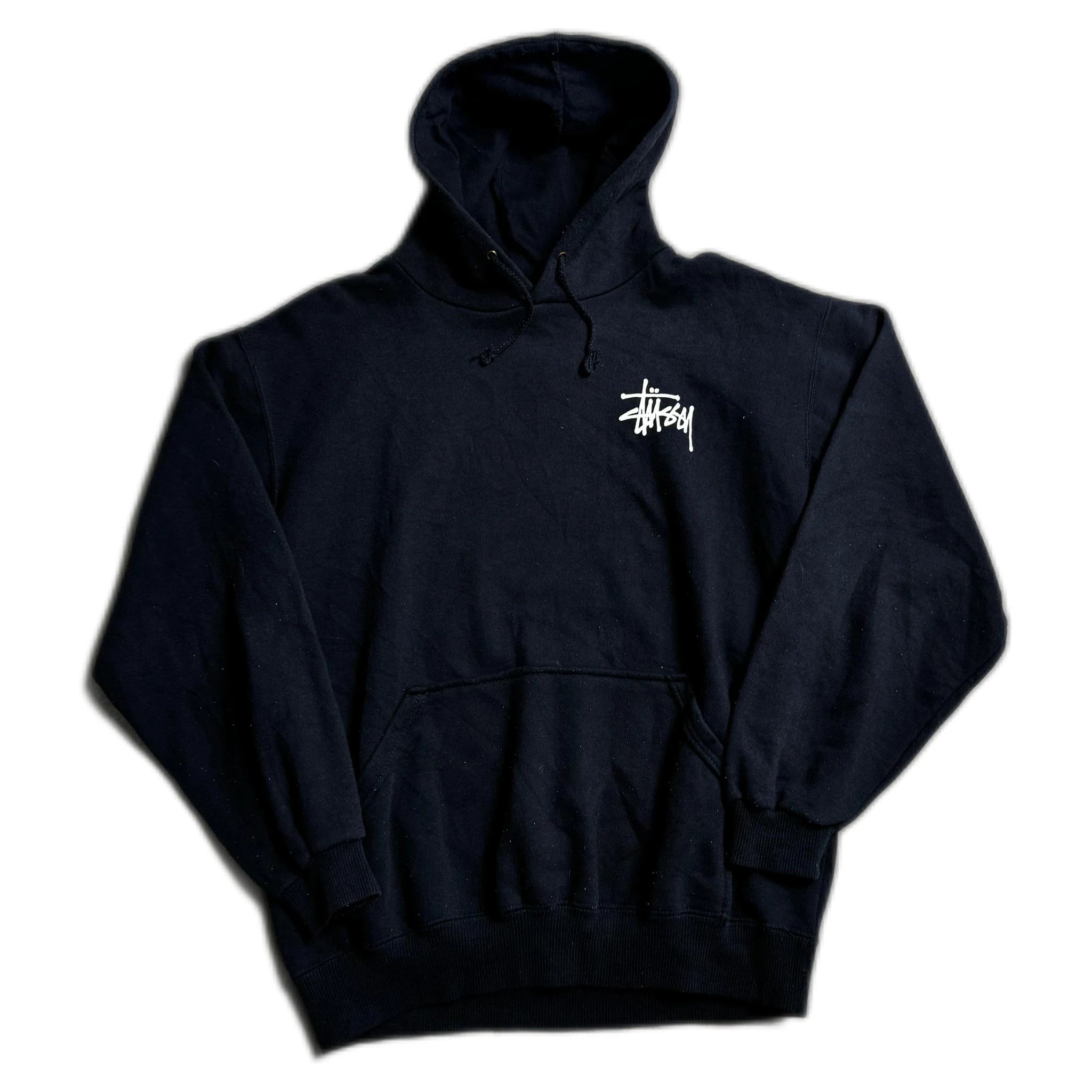 Navy Blue Stussy Hoodie - L | The Streetwear Studio