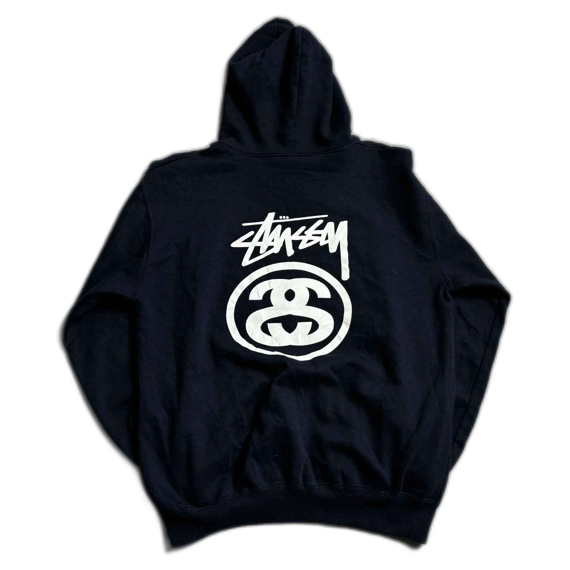 Navy Blue Stussy Hoodie - L | The Streetwear Studio