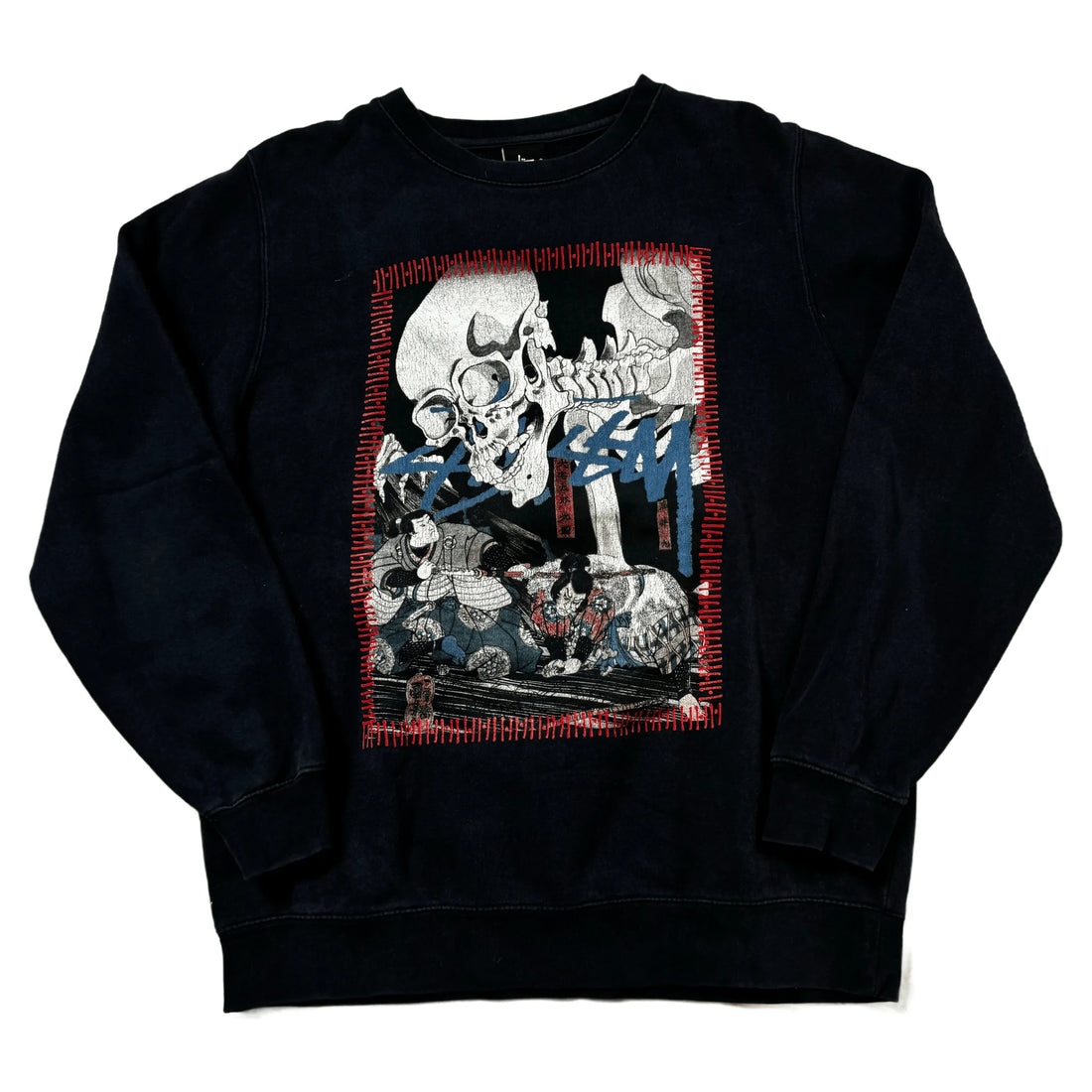 Navy Blue Stussy Sweatshirt - M | The Streetwear Studio