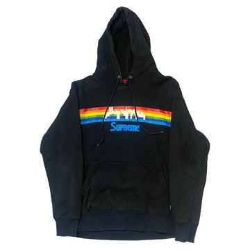Navy Blue Supreme Hoodie - L | The Streetwear Studio
