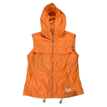 Orange Prada Gilet - S | The Streetwear Studio