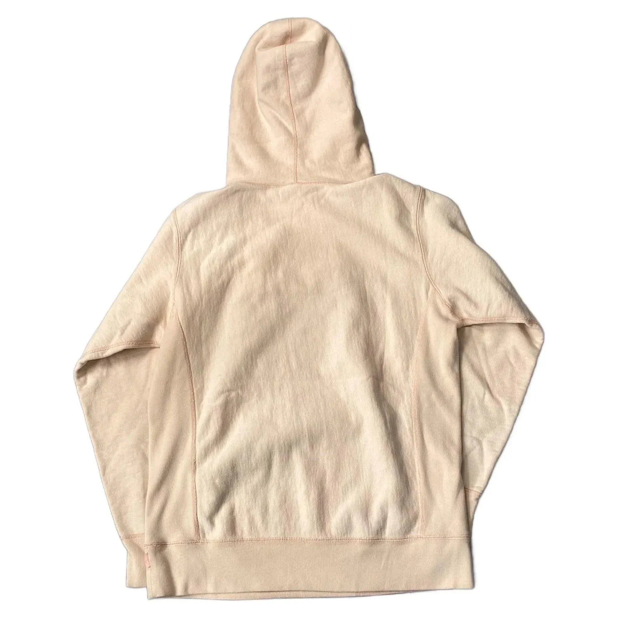 Peach Supreme Box Logo Hoodie - M | The Streetwear Studio