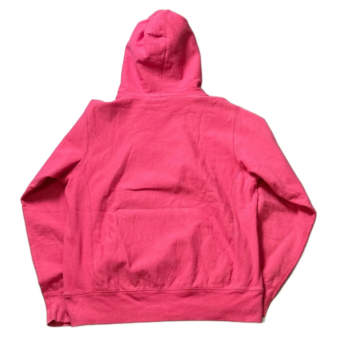 Pink Supreme Box Logo Hoodie - M | The Streetwear Studio
