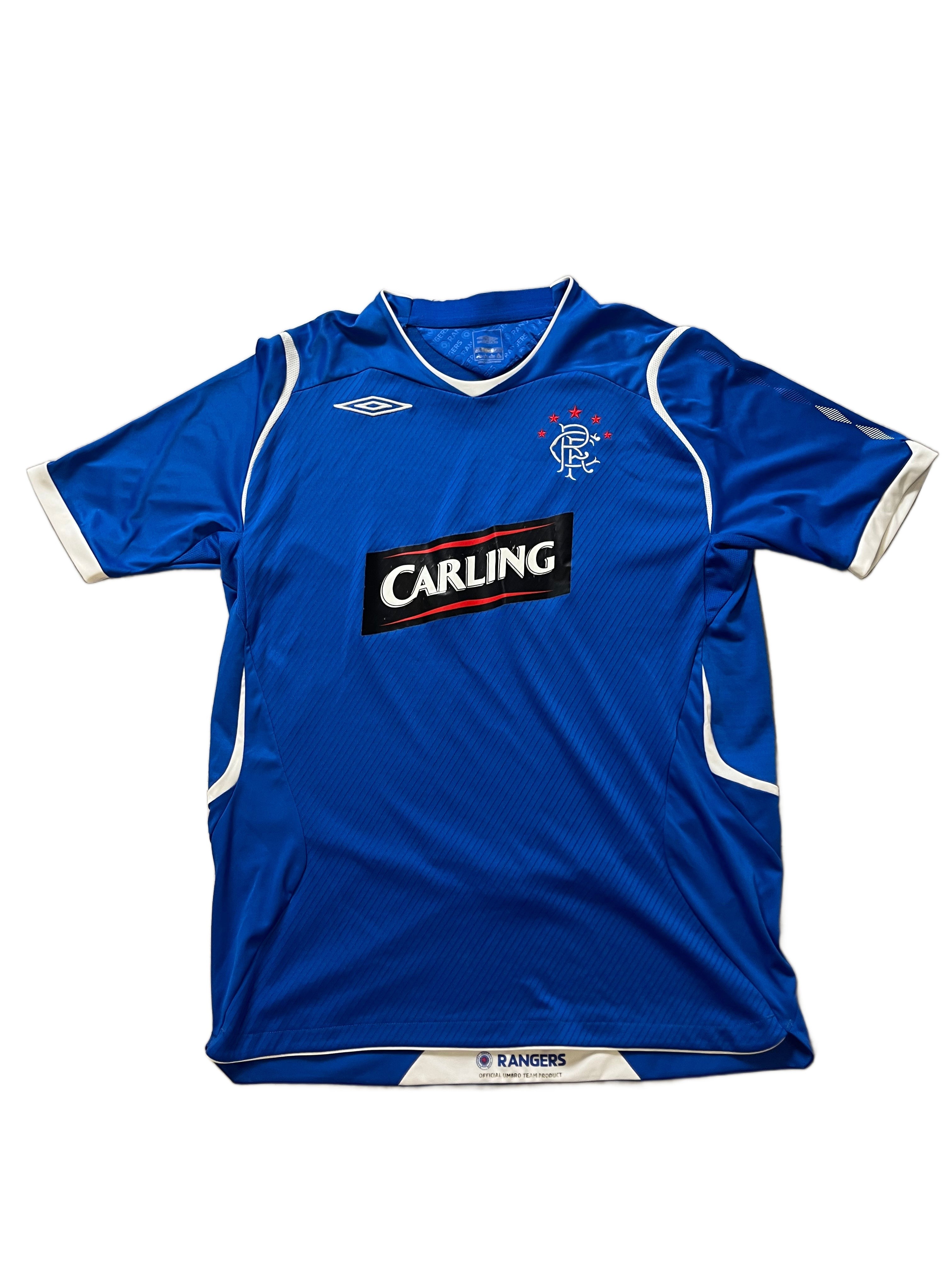 2008 - 09 Rangers Home Shirt - L