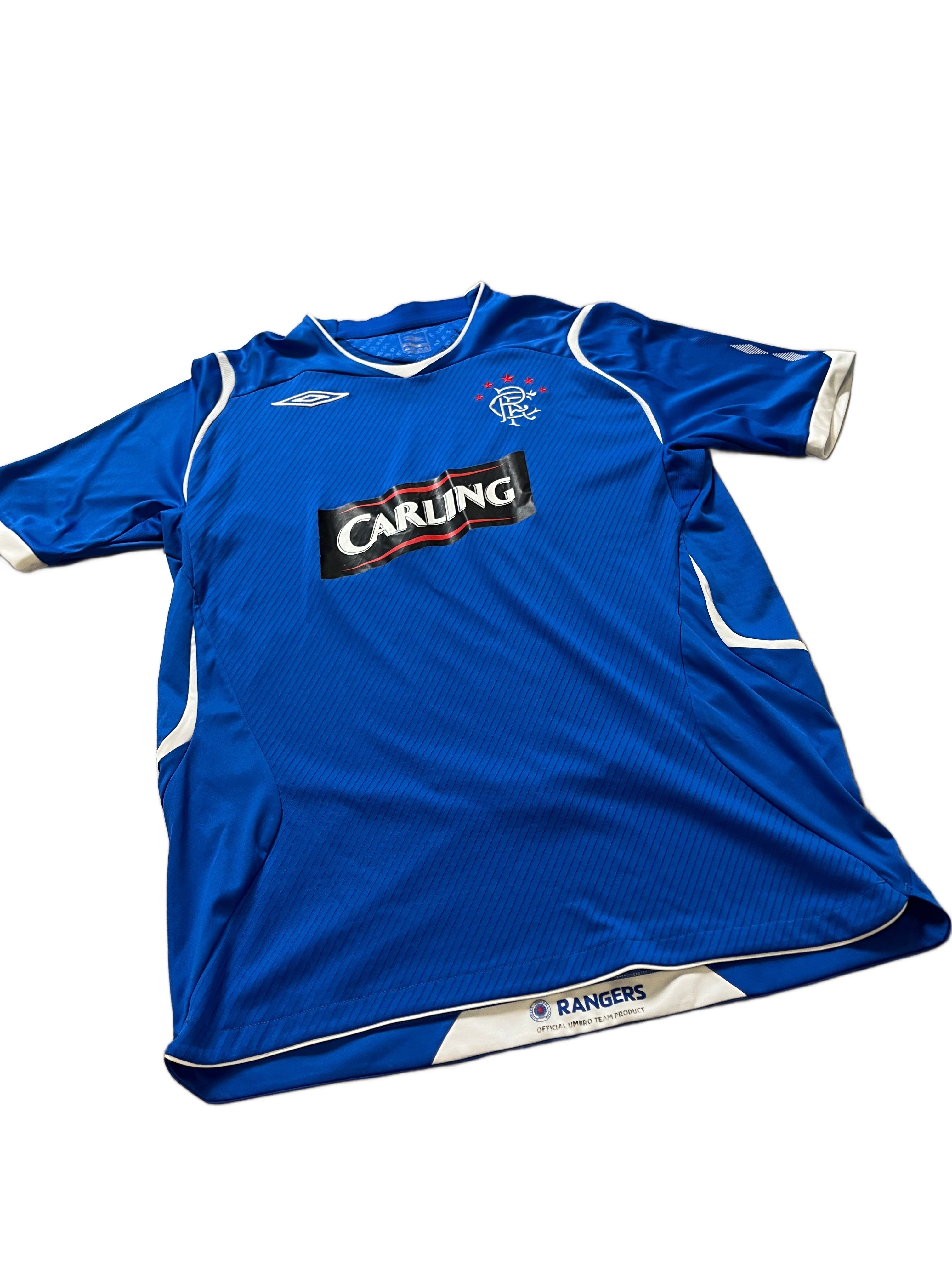 2008 - 09 Rangers Home Shirt - L