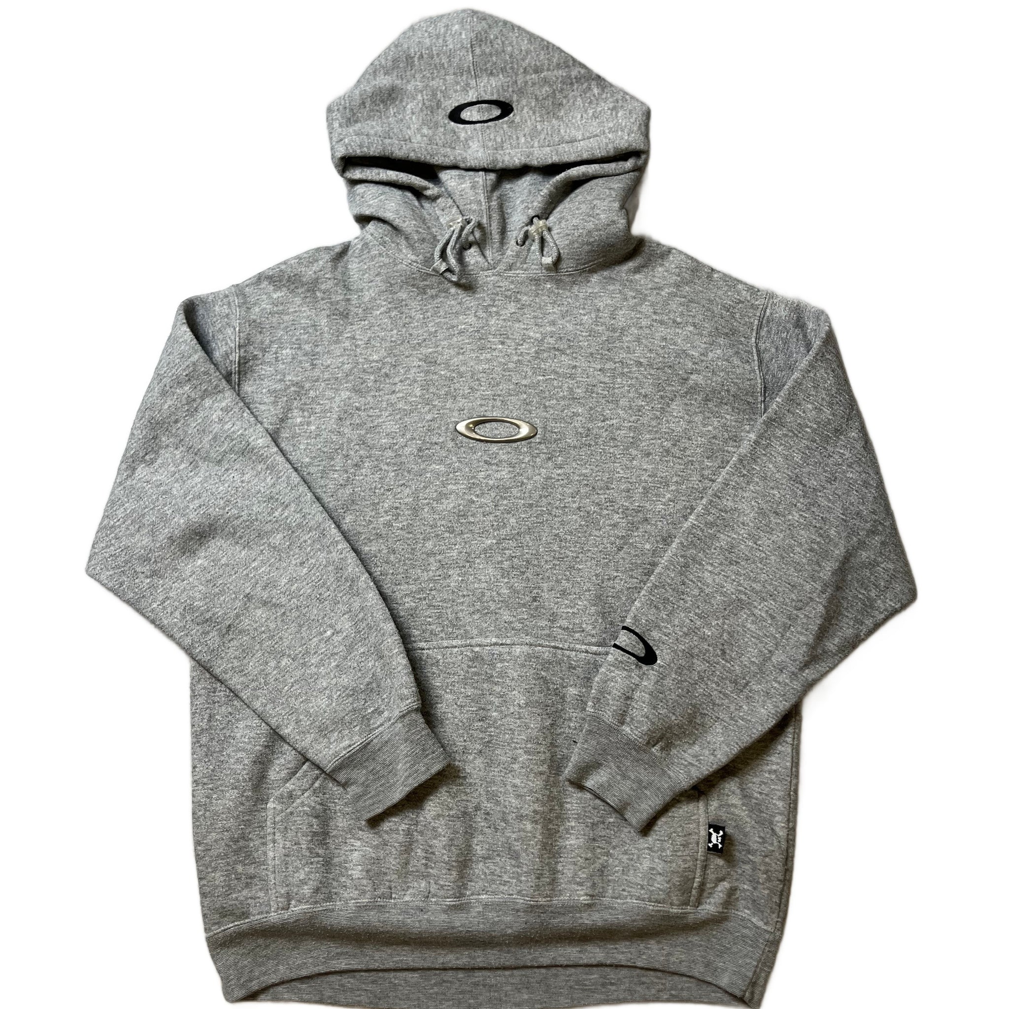Grey Oakley Hoodie - L