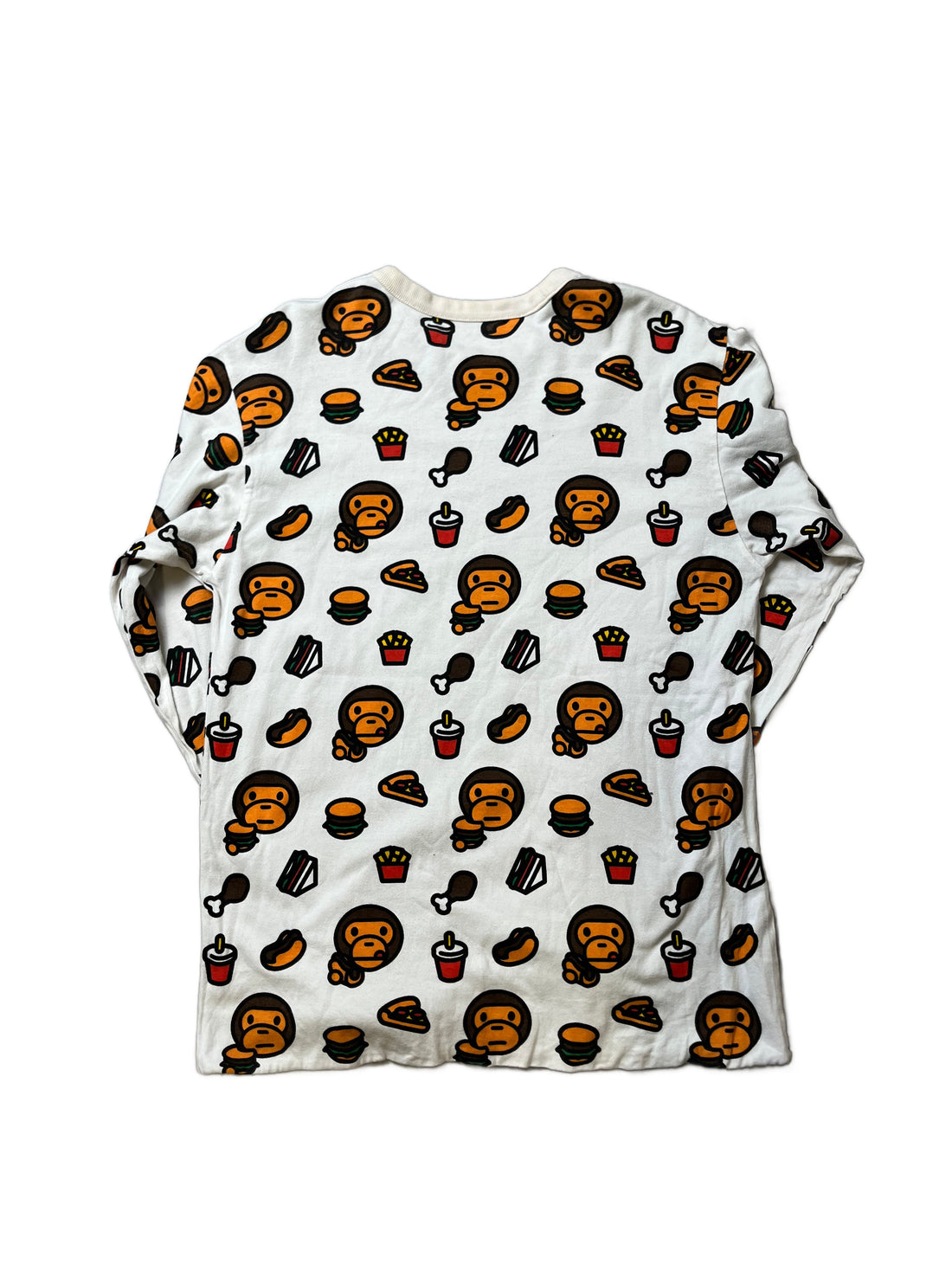 A Bathing Ape (BAPE) Reversible Long Sleeve Tee - M