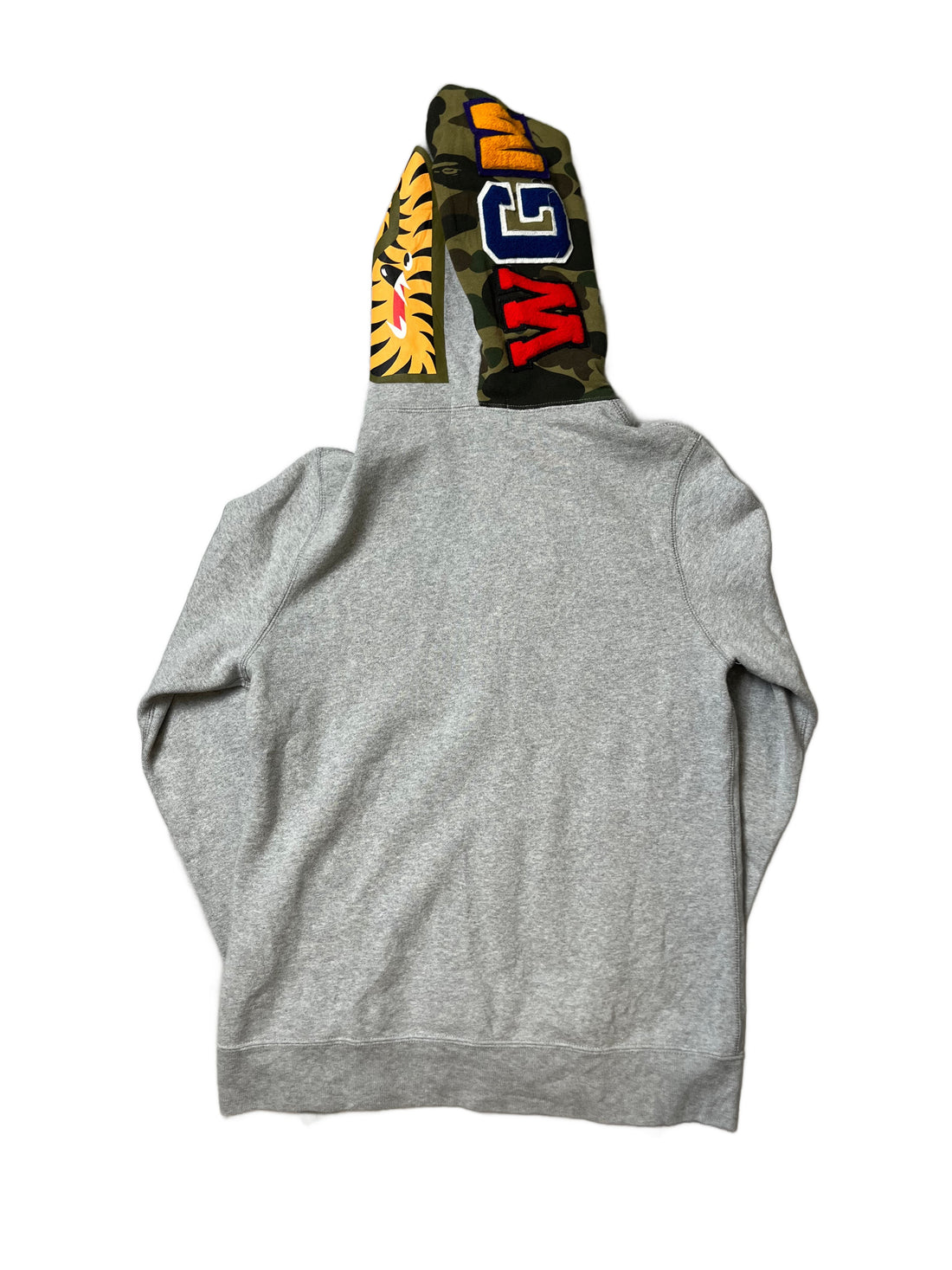 Grey A Bathing Ape (BAPE) Hoodie - S