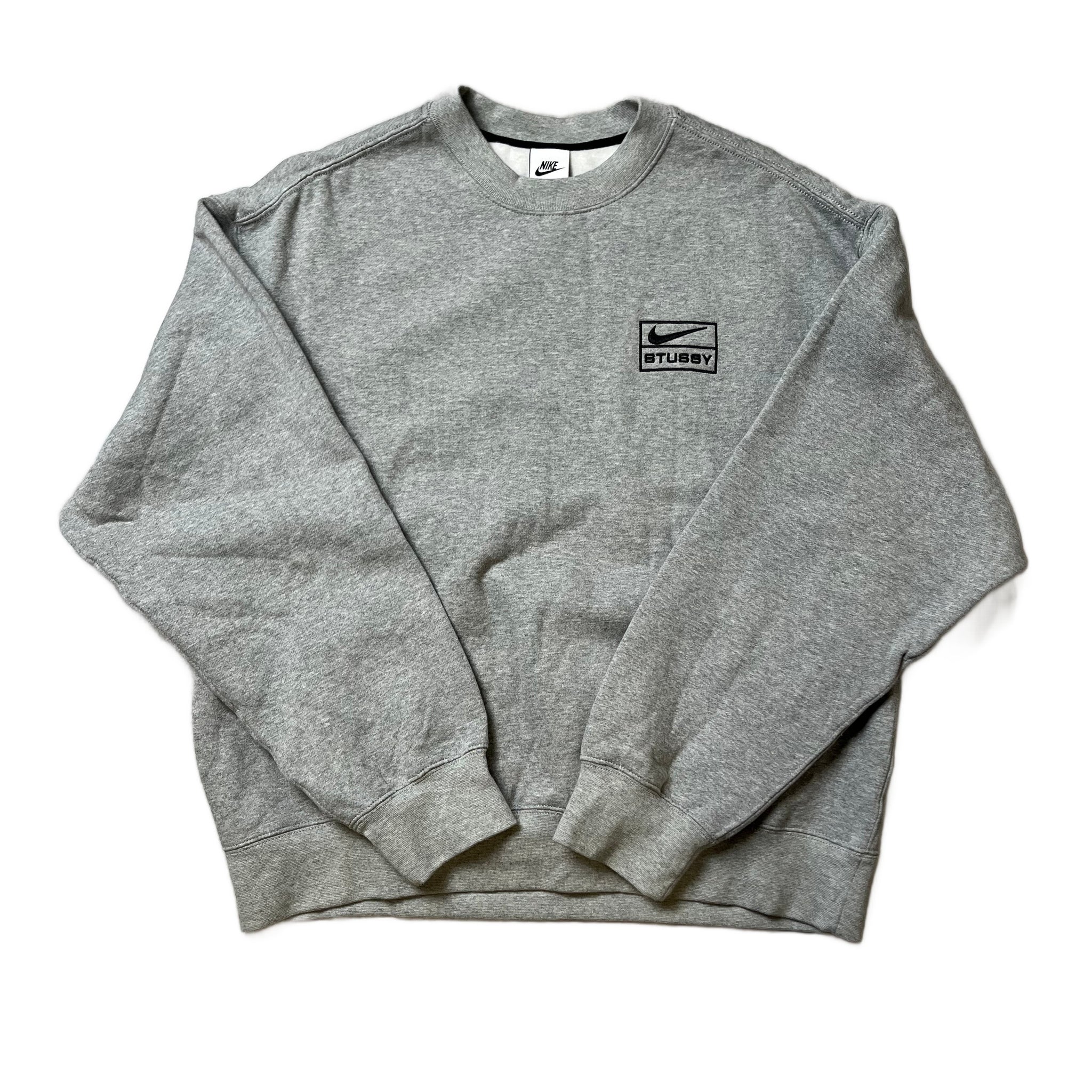 Grey Nike x Stussy Sweatshirt - M
