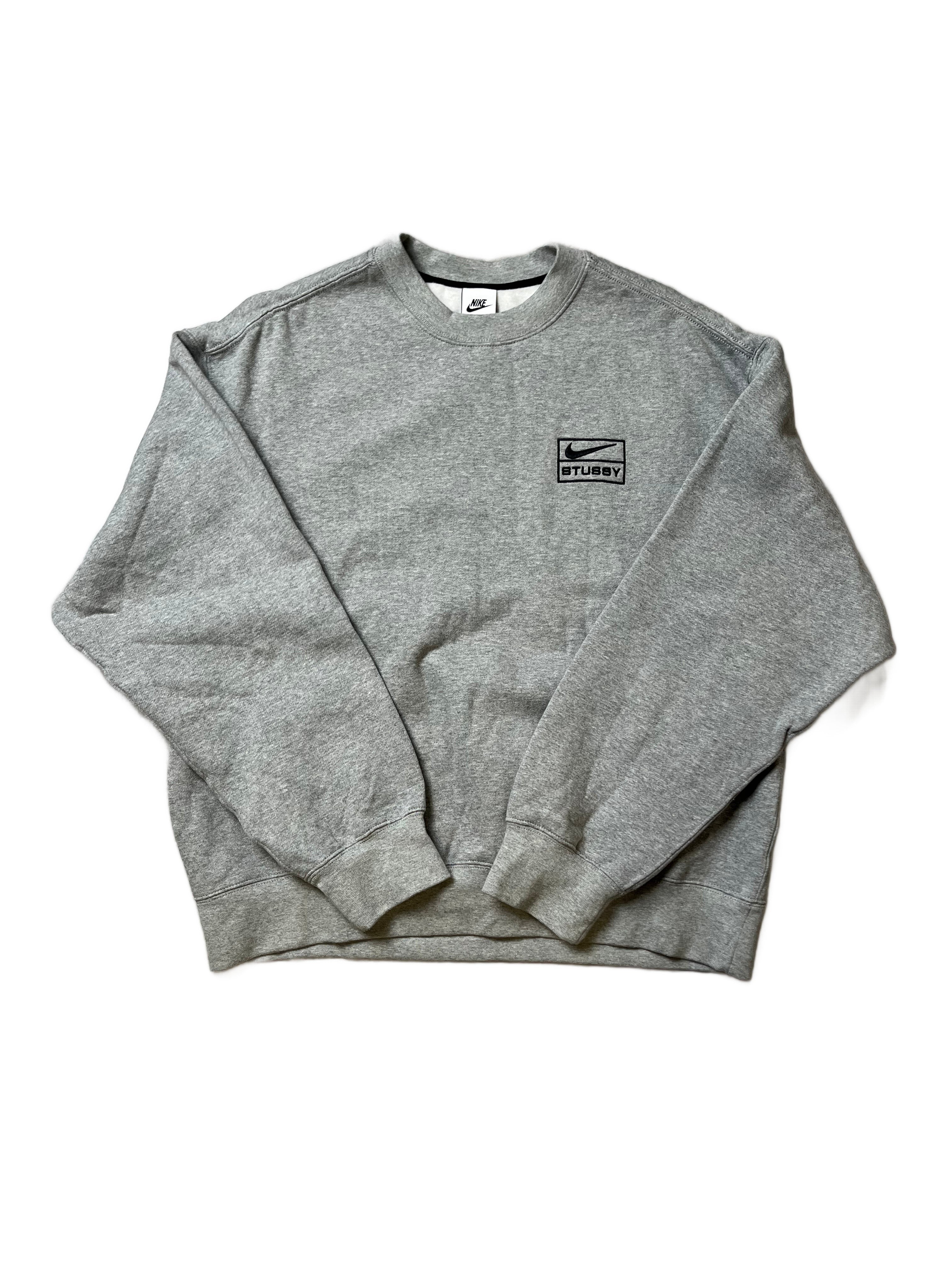 Grey Nike x Stussy Sweatshirt - M