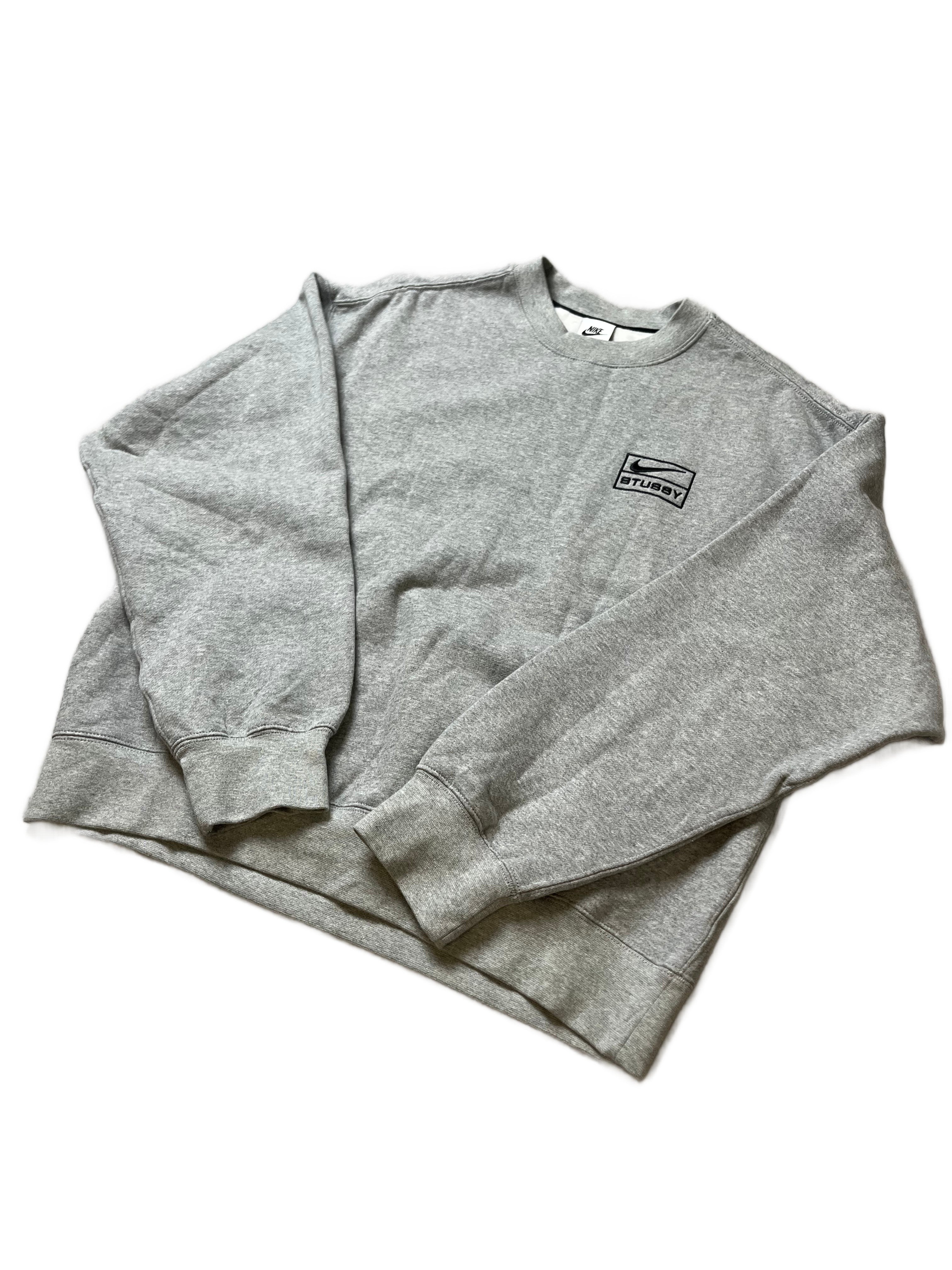Grey Nike x Stussy Sweatshirt - M