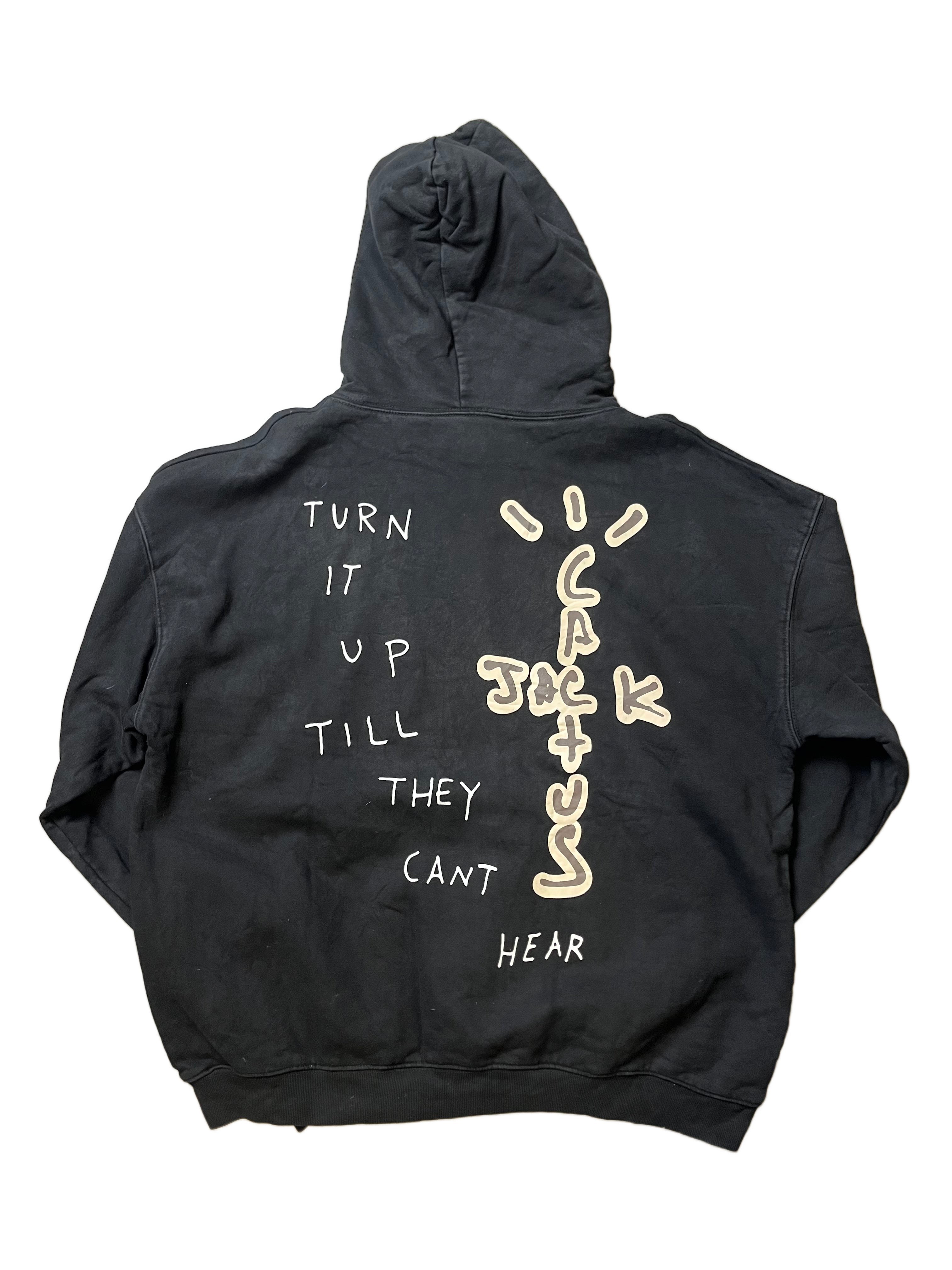 Black Travis Scott (Cactus Jack) Hoodie - XL