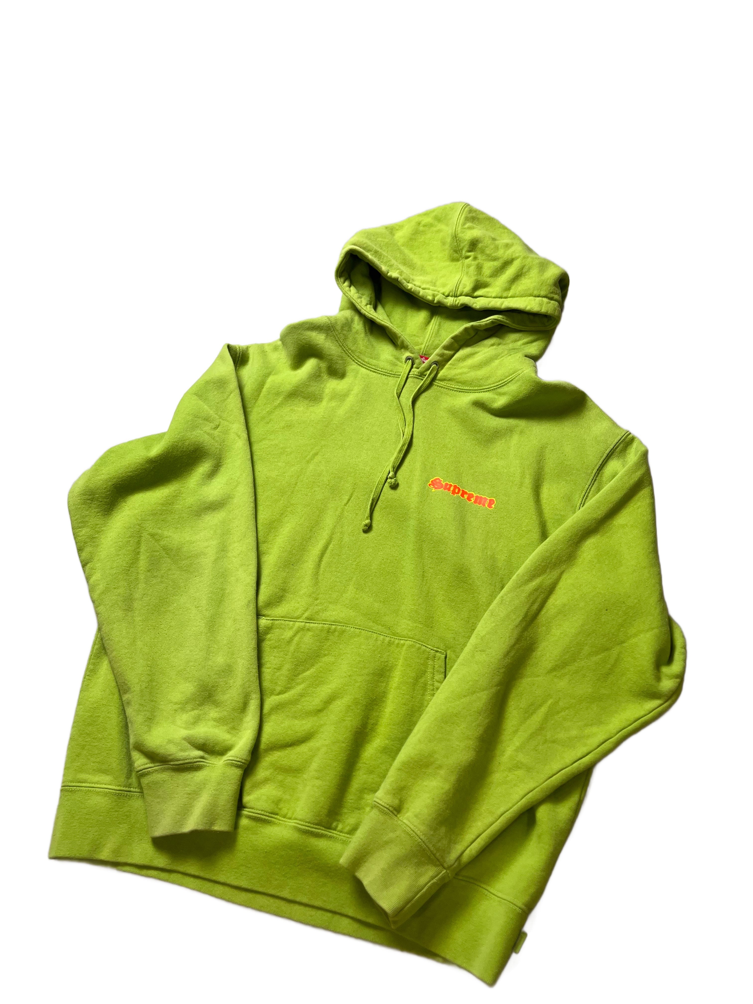 Green Supreme Hoodie - M