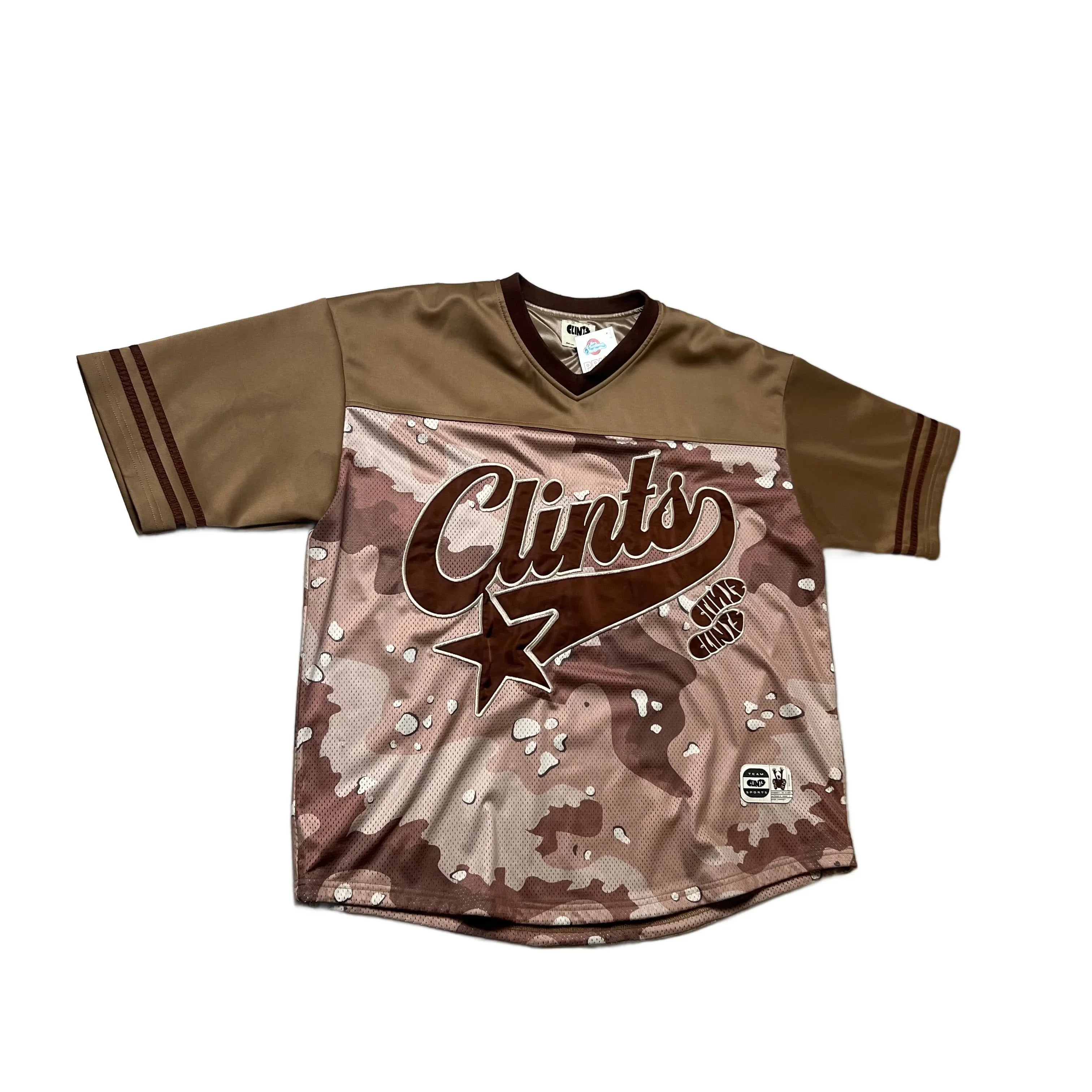 Brown Clint’s Jersey - M