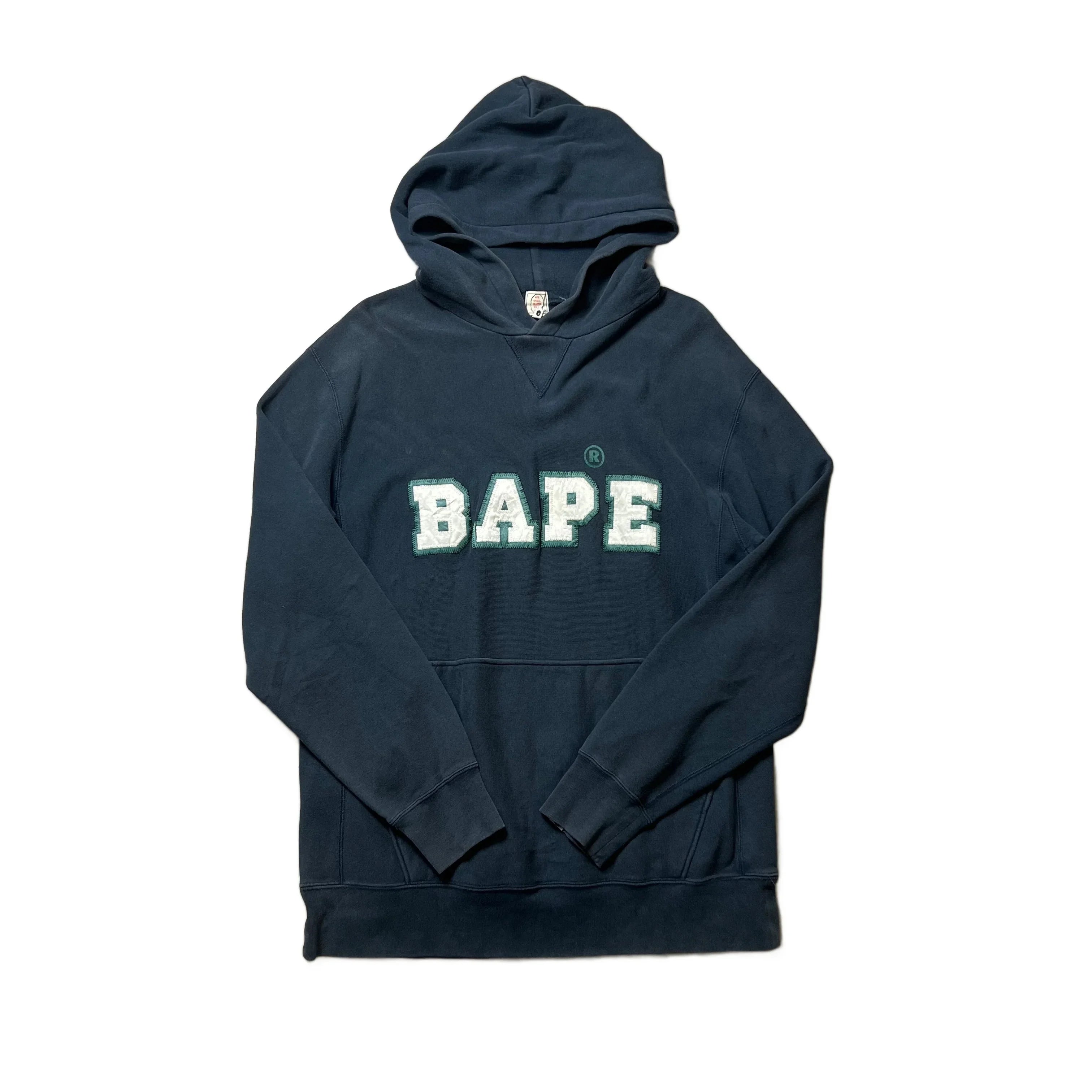Black A Bathing Ape (BAPE) Hoodie - L