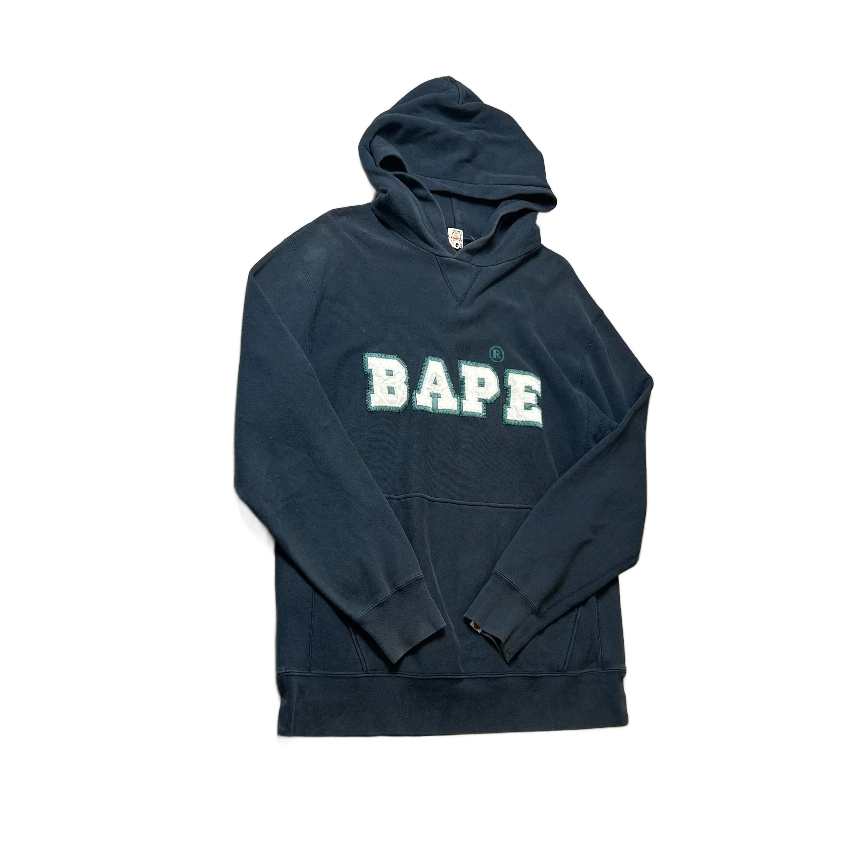 Black A Bathing Ape (BAPE) Hoodie - L