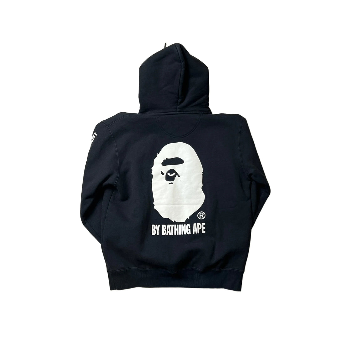 Black Champion x BAPE Hoodie - L