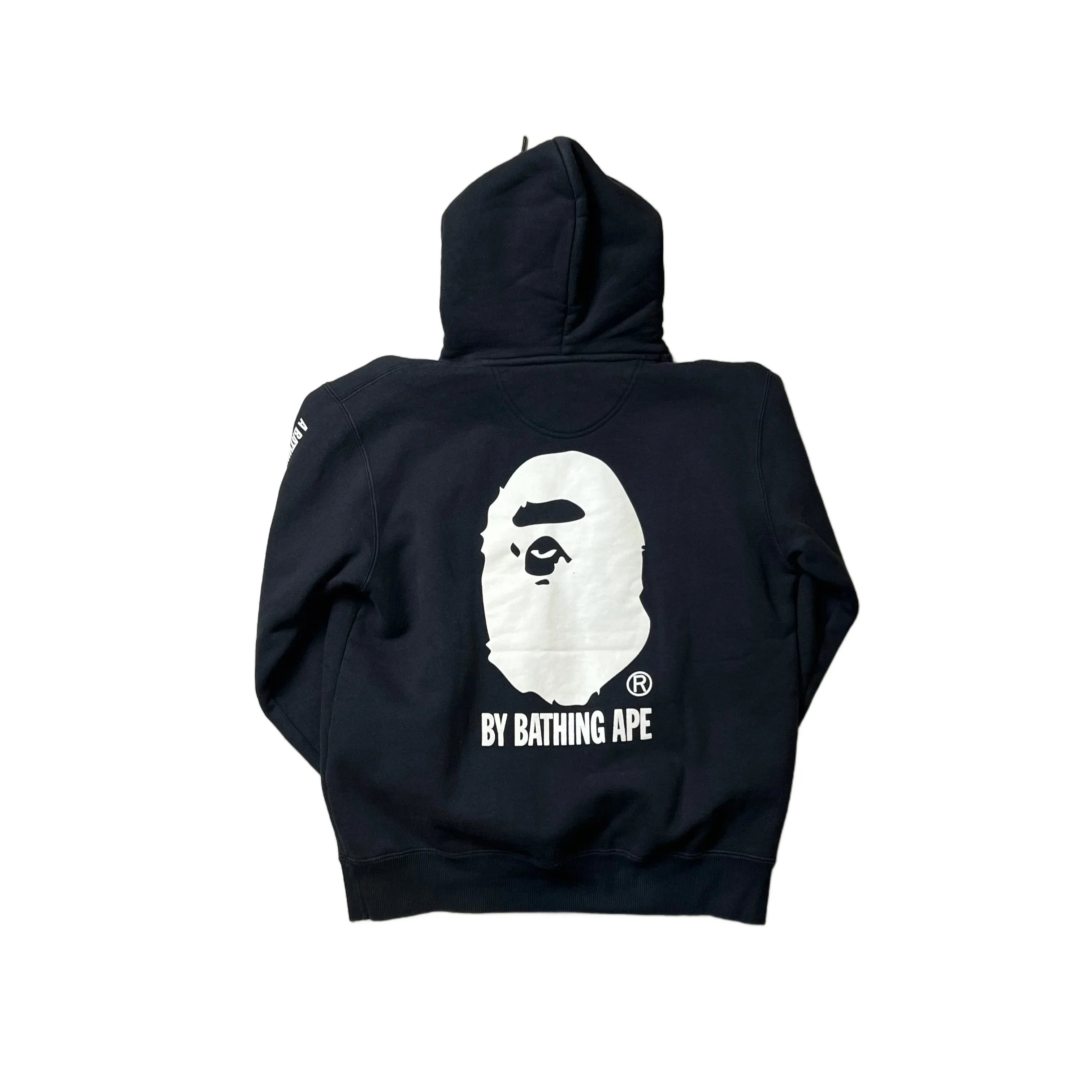 Black Champion x BAPE Hoodie - L