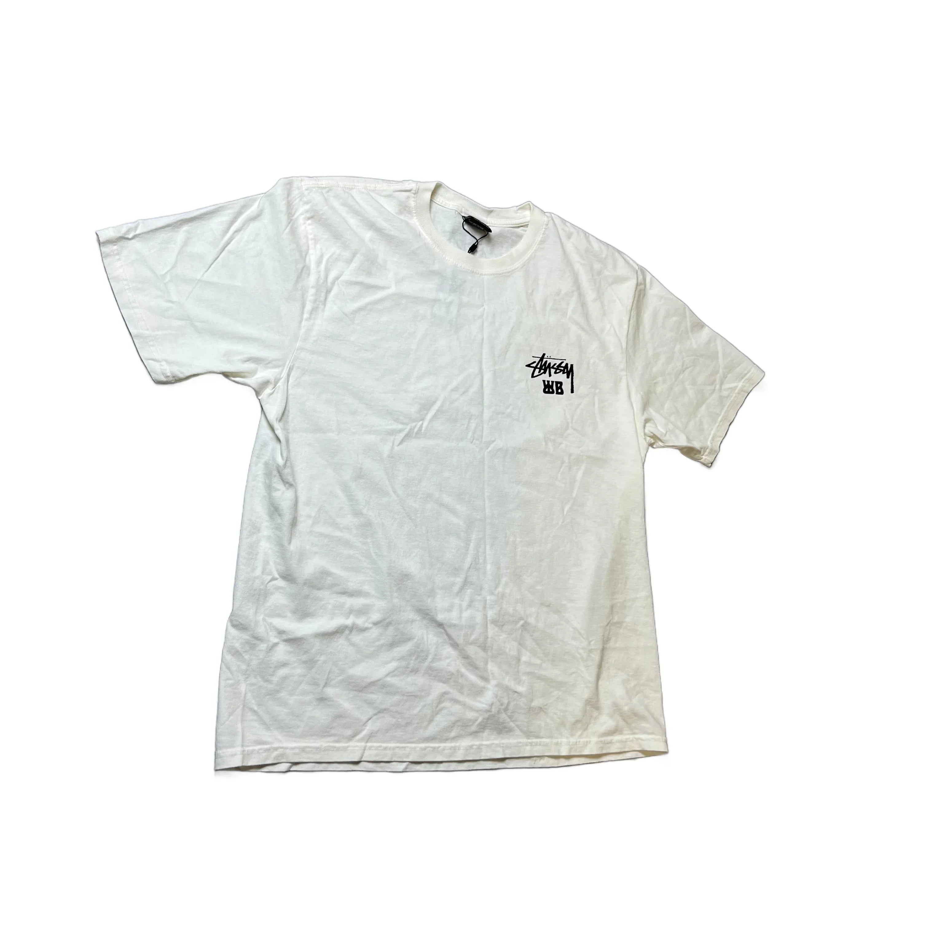 BNWT White Stussy x Wales Bonner Tee - L