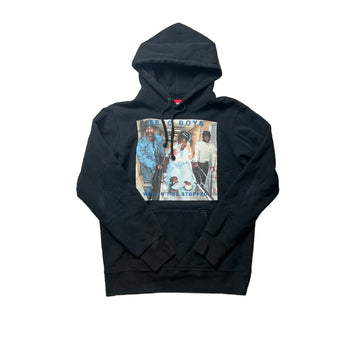 Black Supreme Hoodie - M