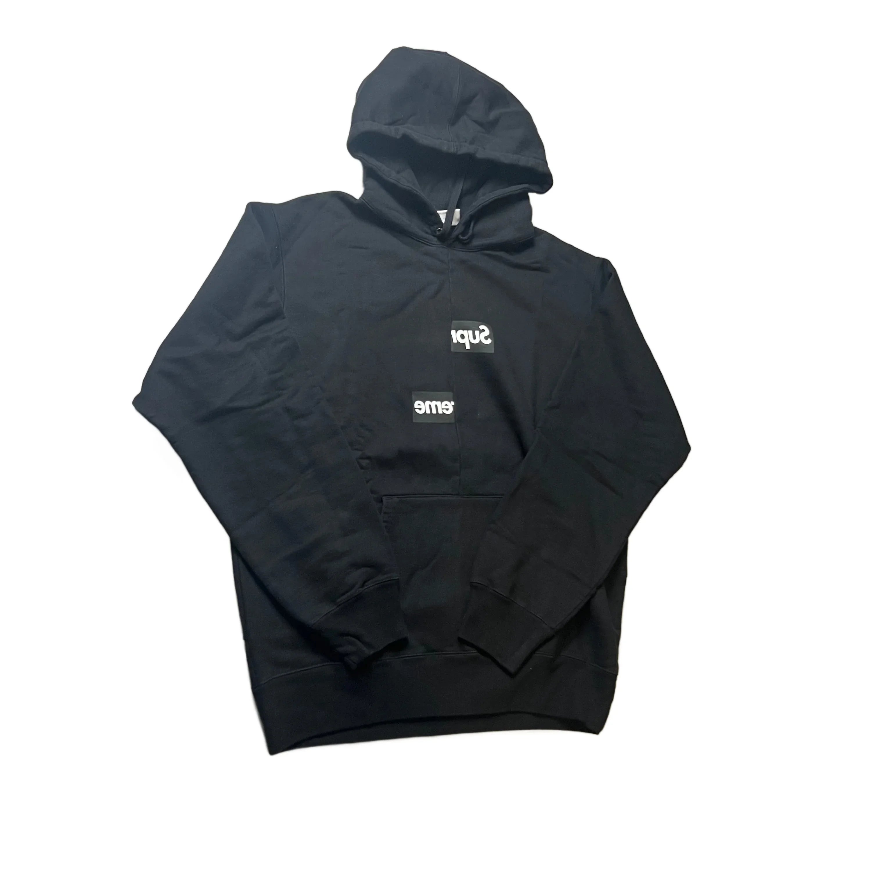 Brand New Supreme x Comme Des Garcons (CDG) Box Logo Hoodie - XL