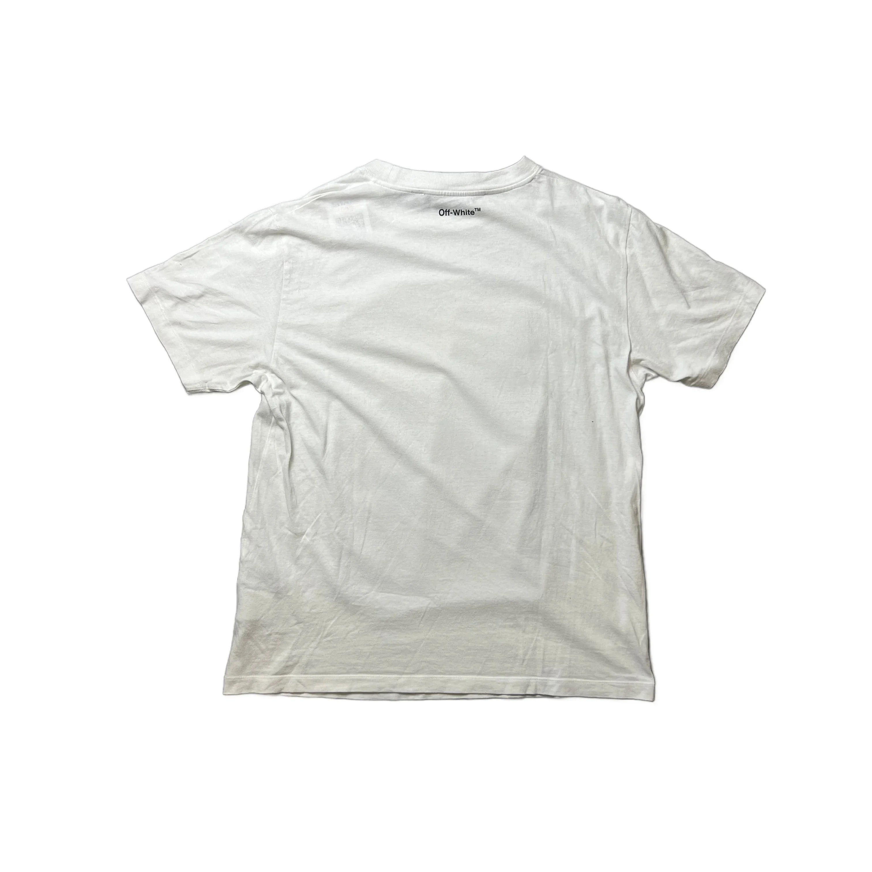 White Off-White Tee - L