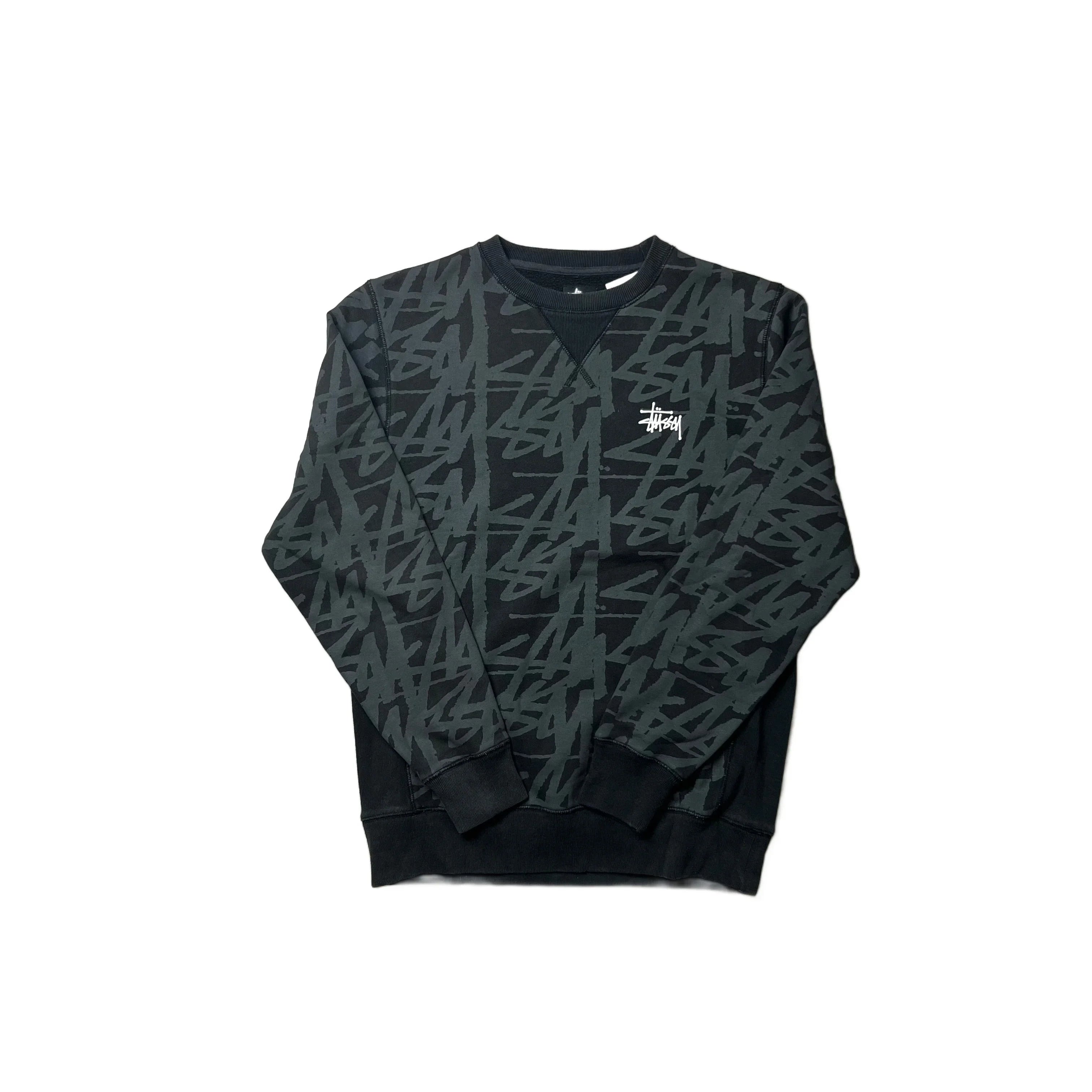 Black Stussy Sweatshirt - M