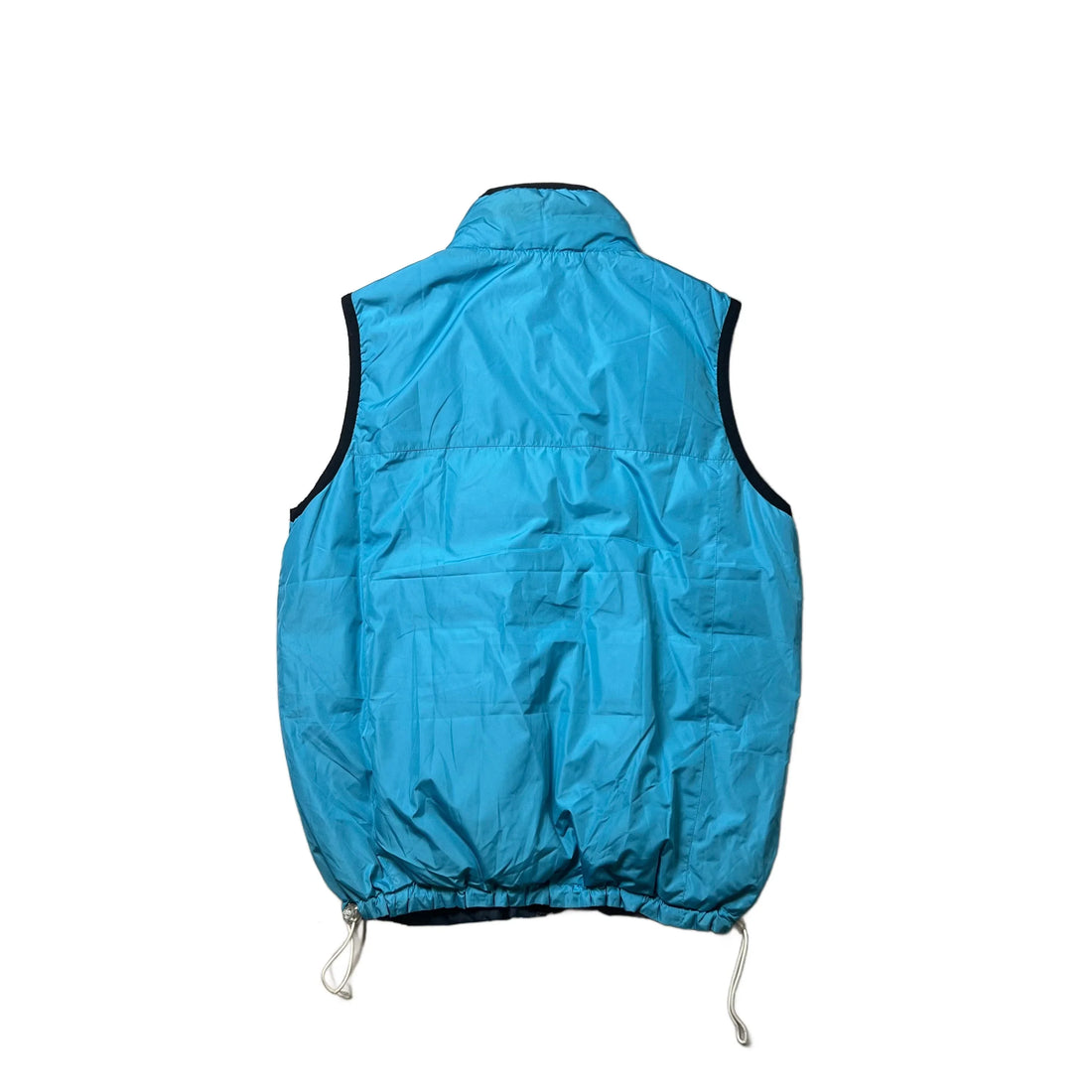 Vintage Blue Balenciaga Puffer Gilet - L