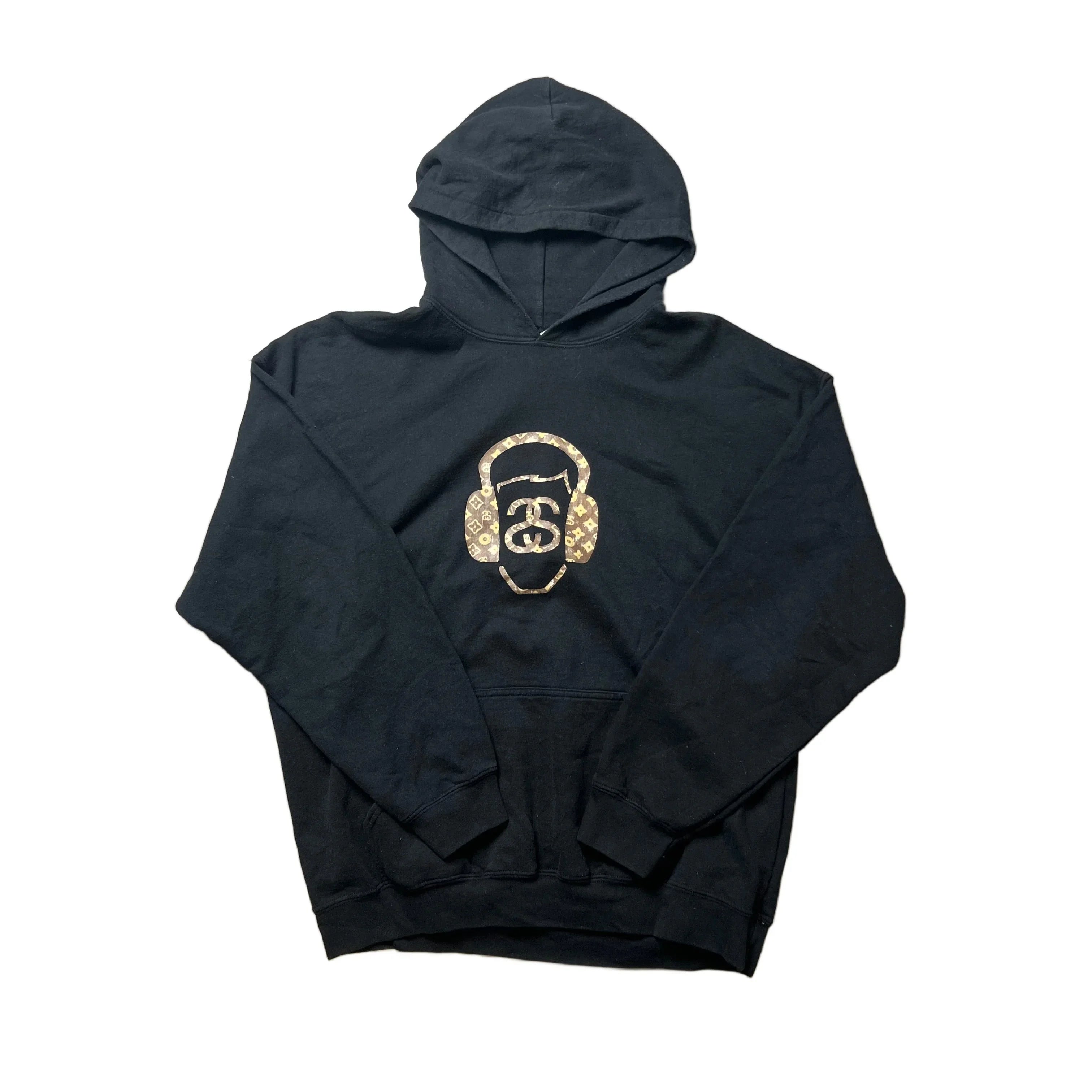 Black Stussy Hoodie - XL