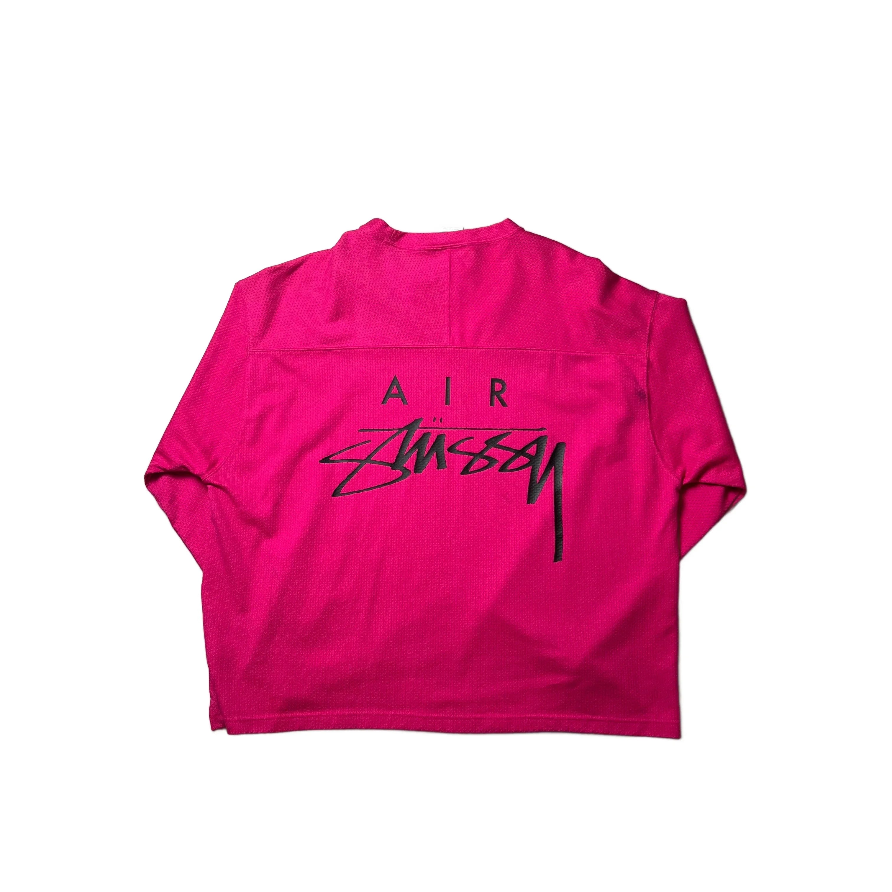 Pink Stussy x Nike Jersey - L