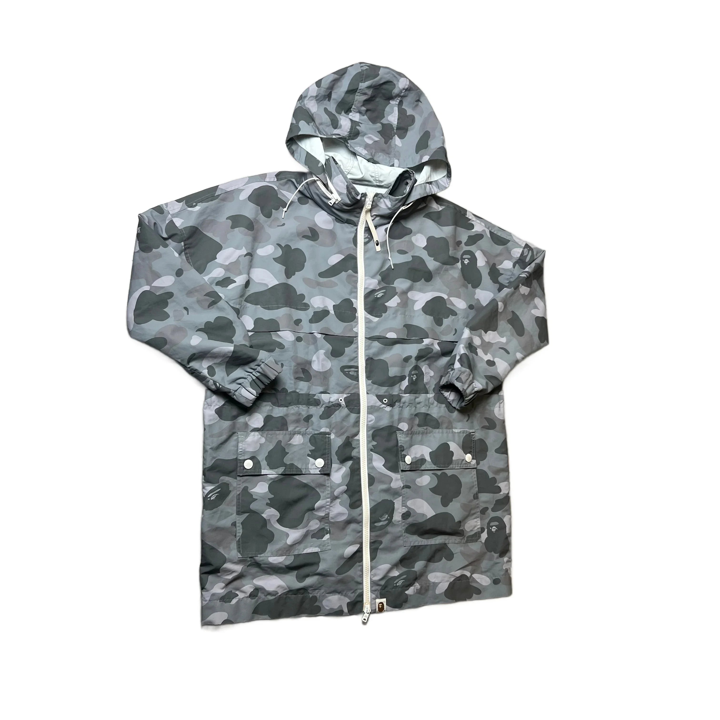 Grey A Bathing Ape (BAPE) Jacket - XS